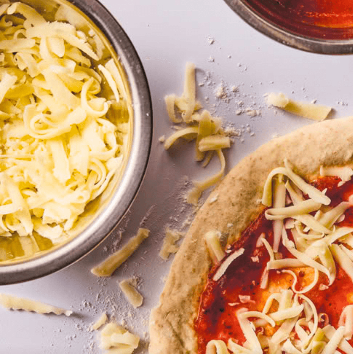 Fried Chicken Mac Pizza.