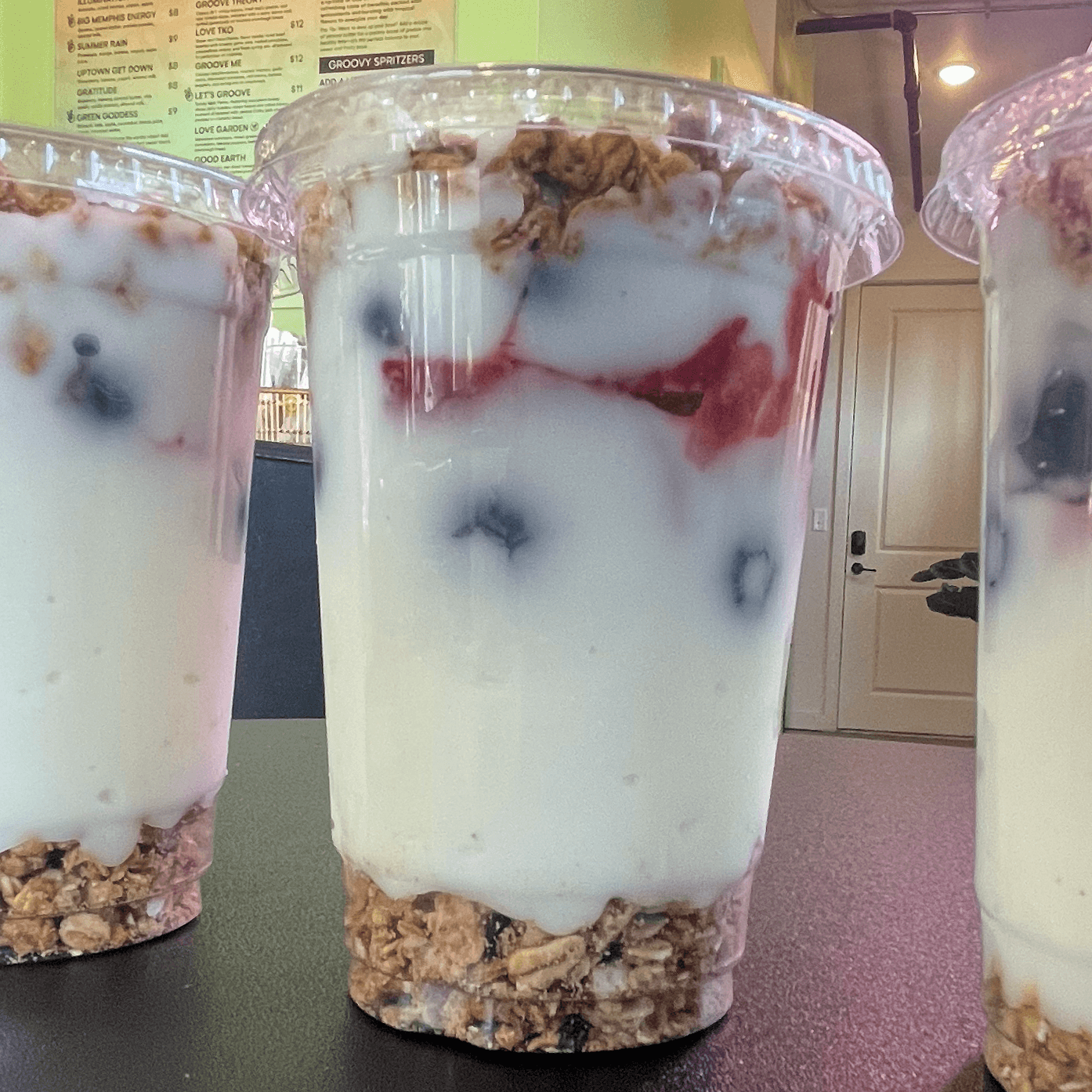 Yogurt Parfaits.