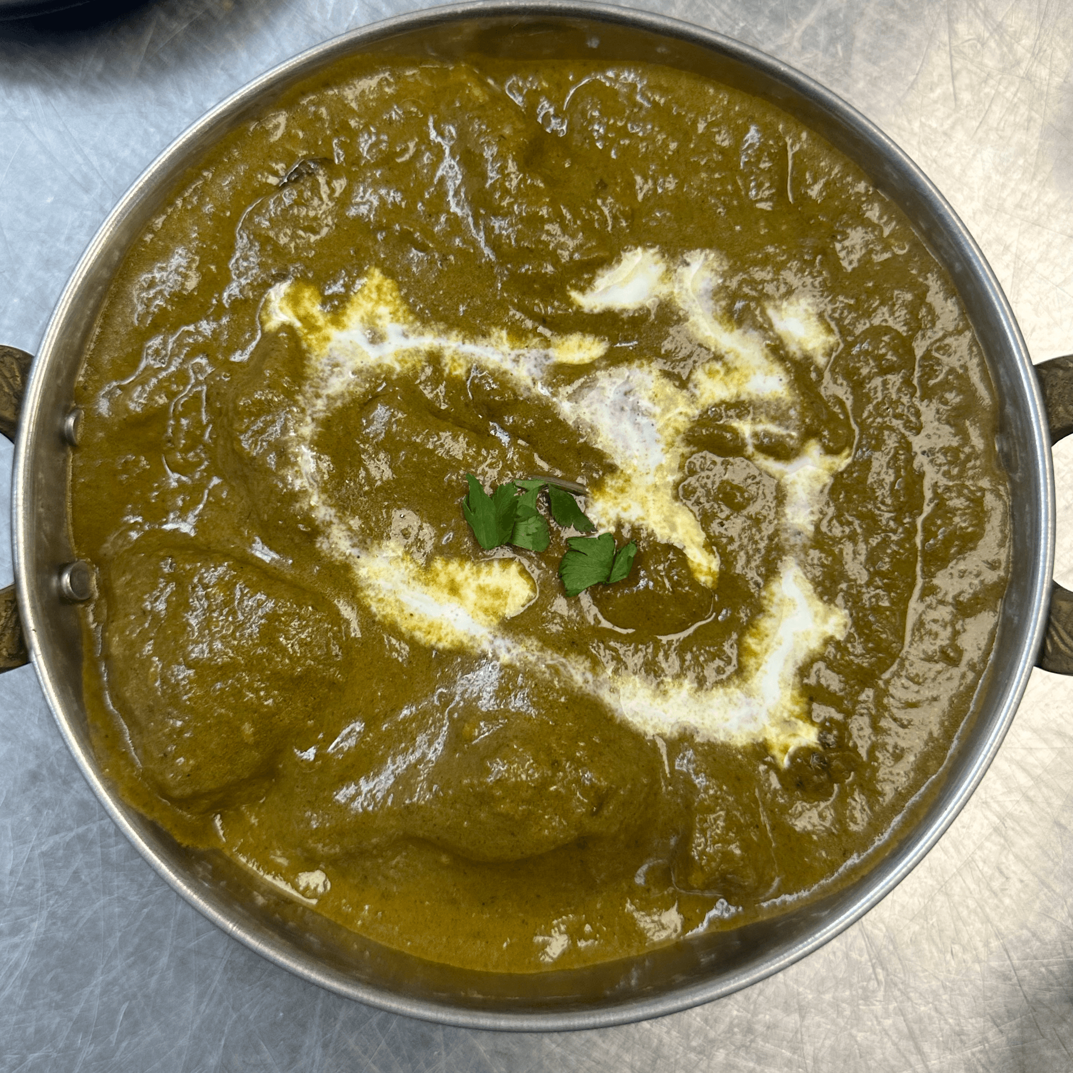 Aloo saag.