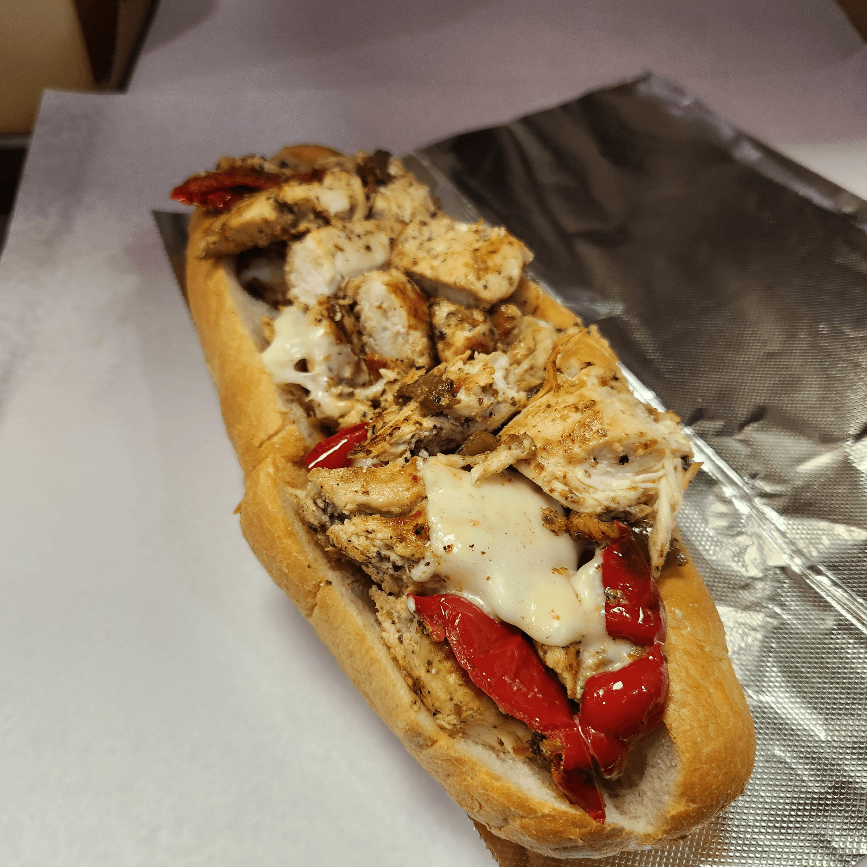 Chicken Bomb Hot Sub (Large).