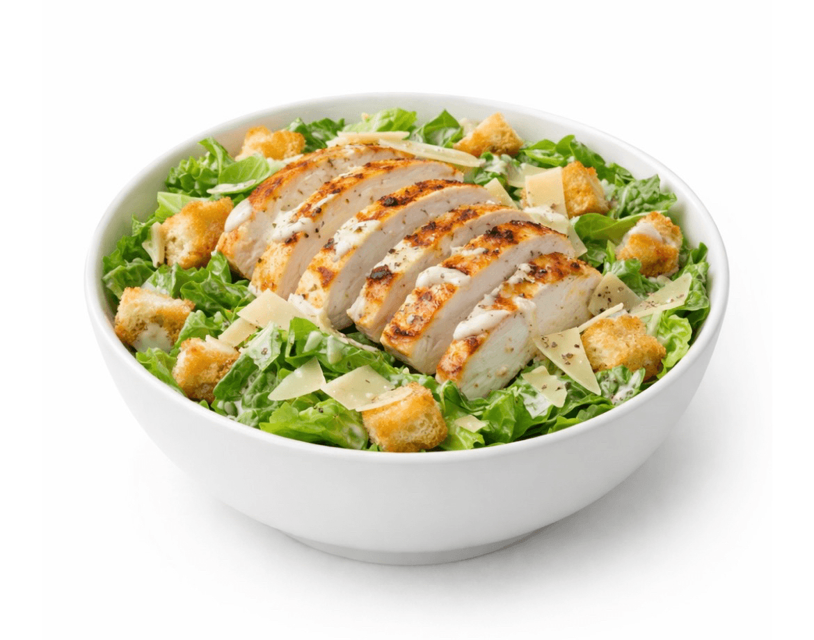 Chicken Caesar Salad.