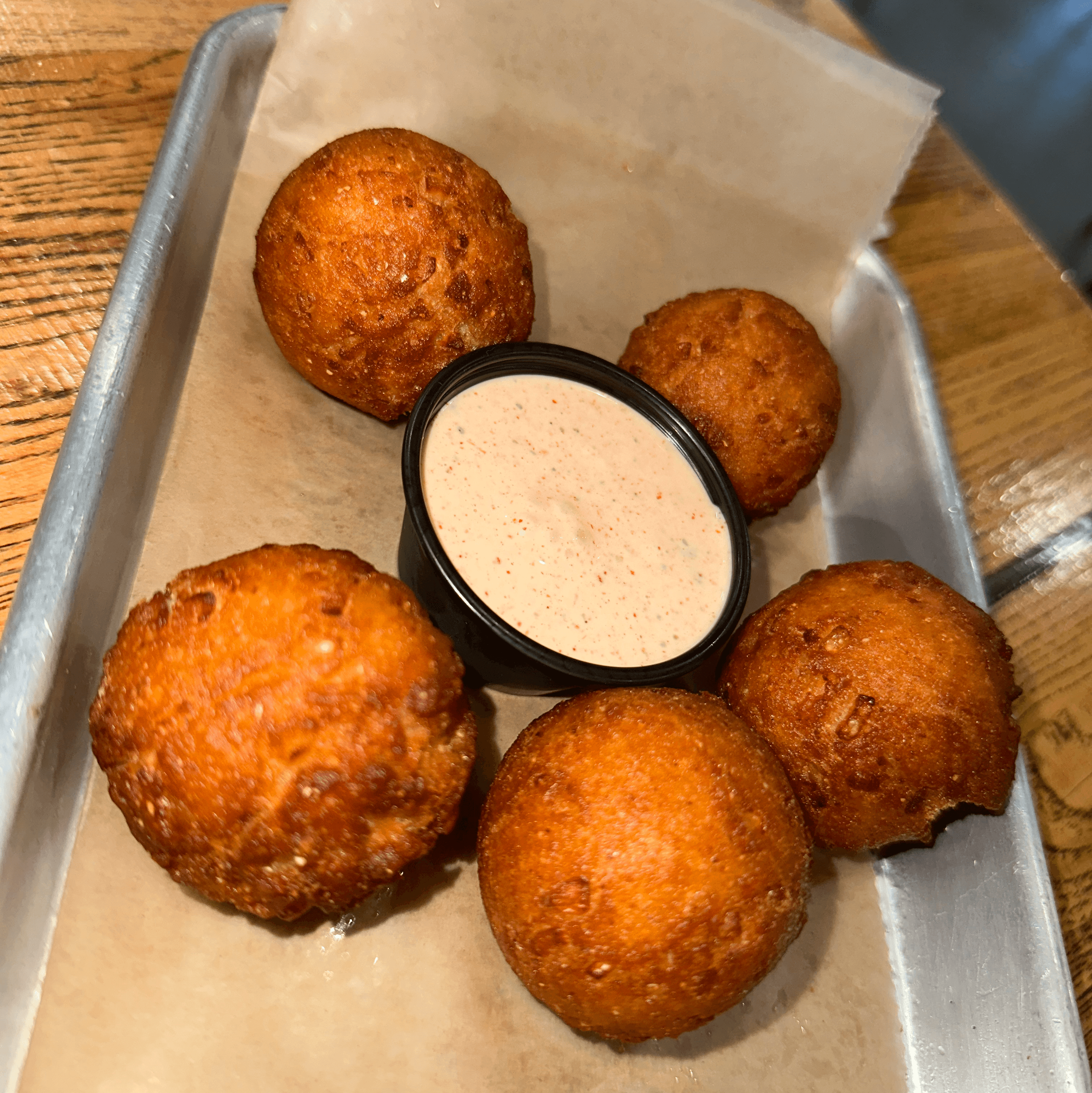 Hushpuppies.