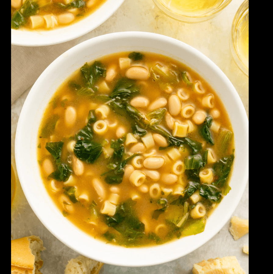 Escarole & Beans (Vegetarian & Vegan).