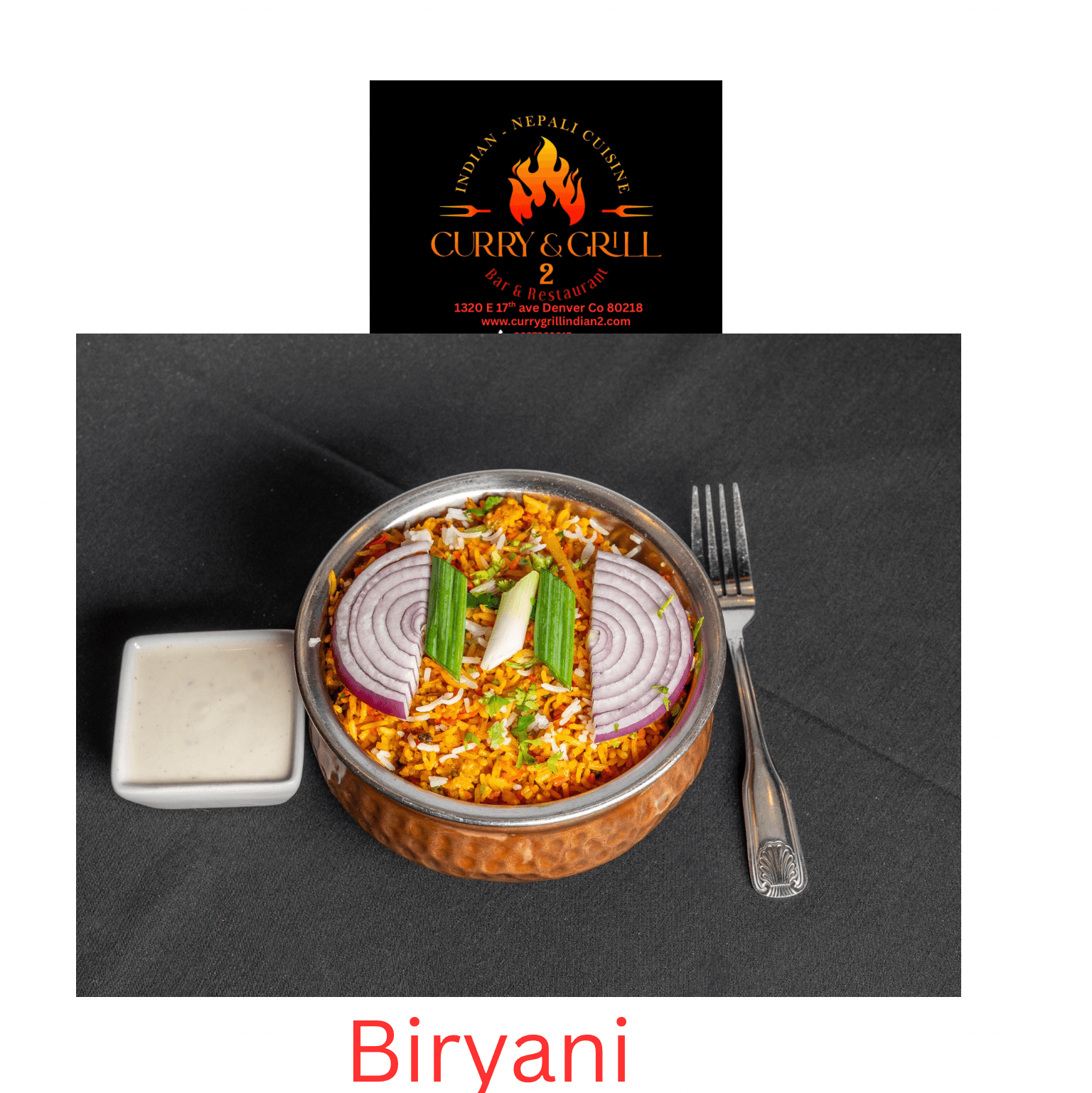 Lunch Biryani.