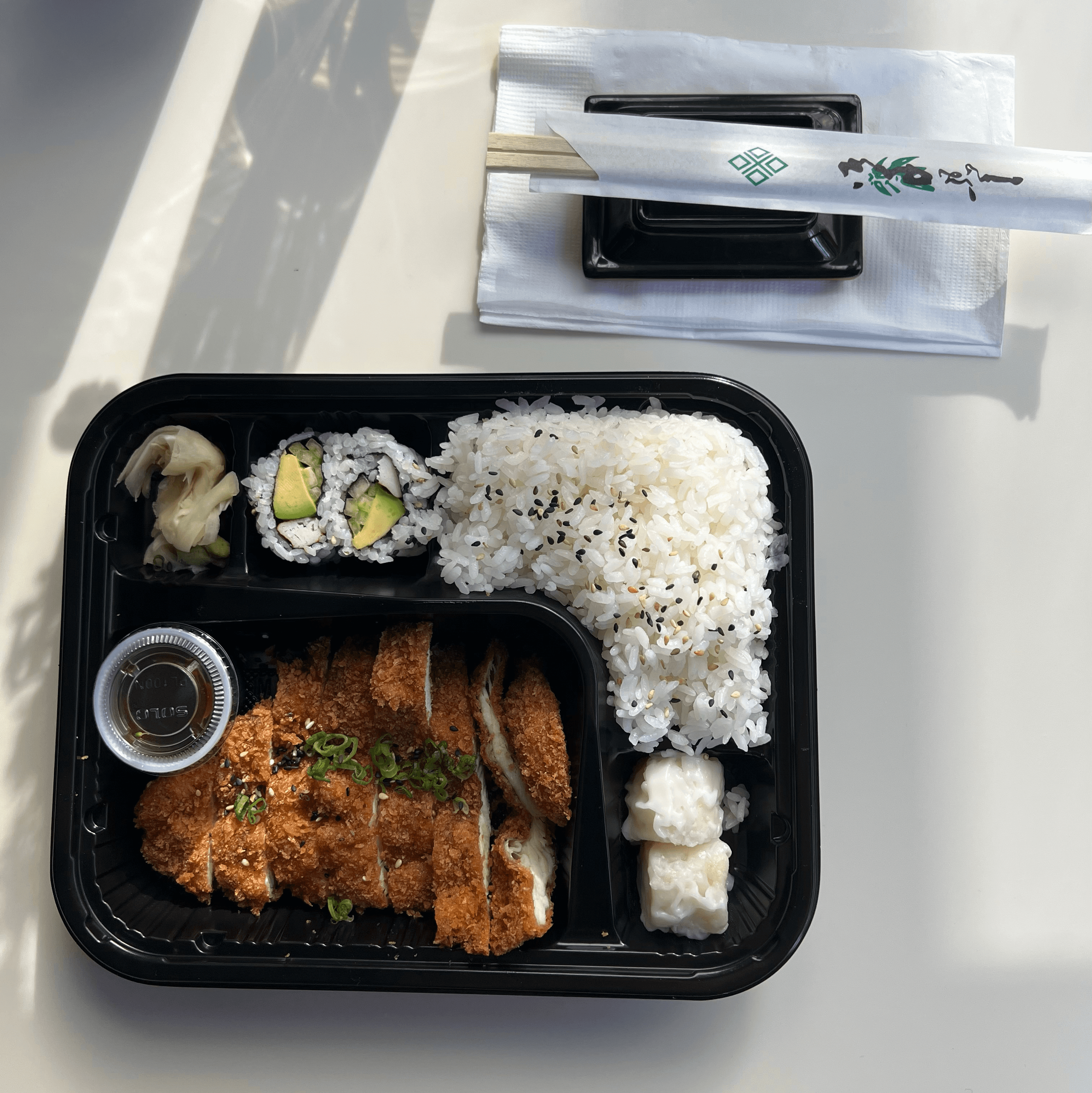 C- Chicken Katsu Bento Box.