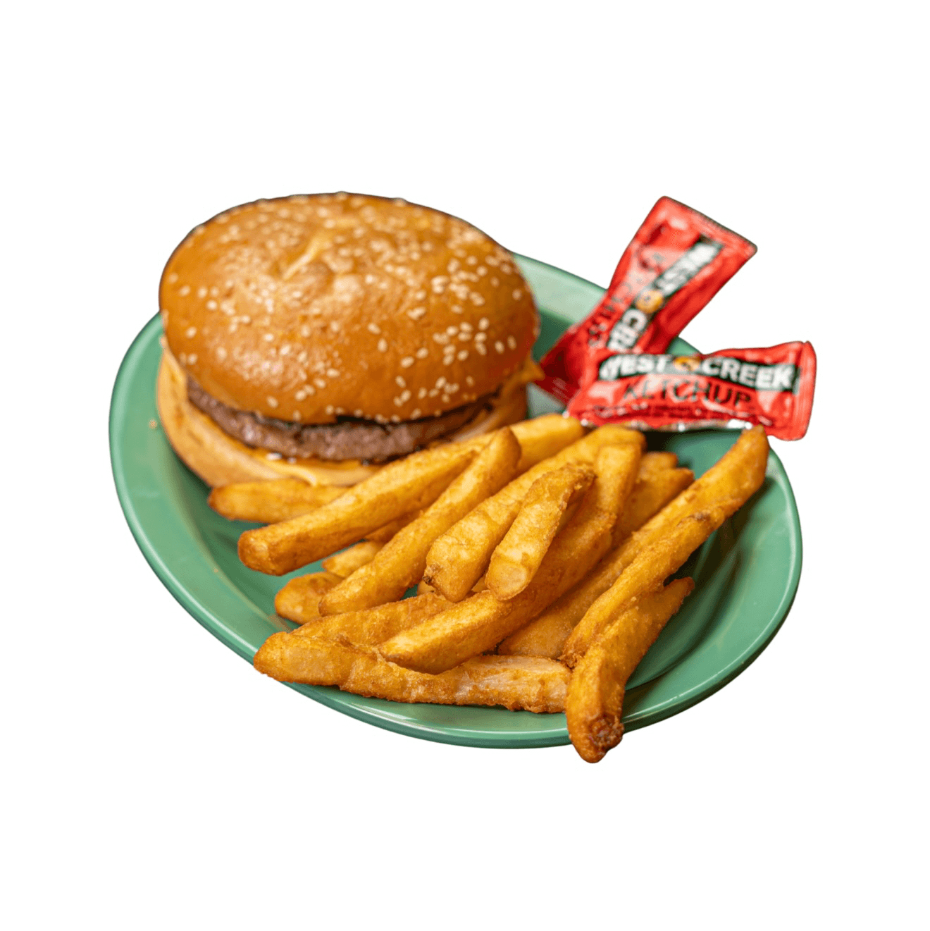 Cheeseburger With Fries.