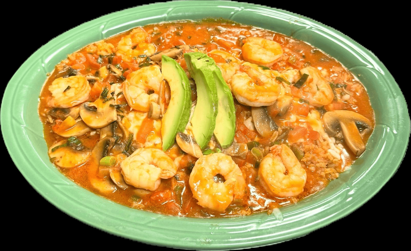 Arroz Con Camarones.