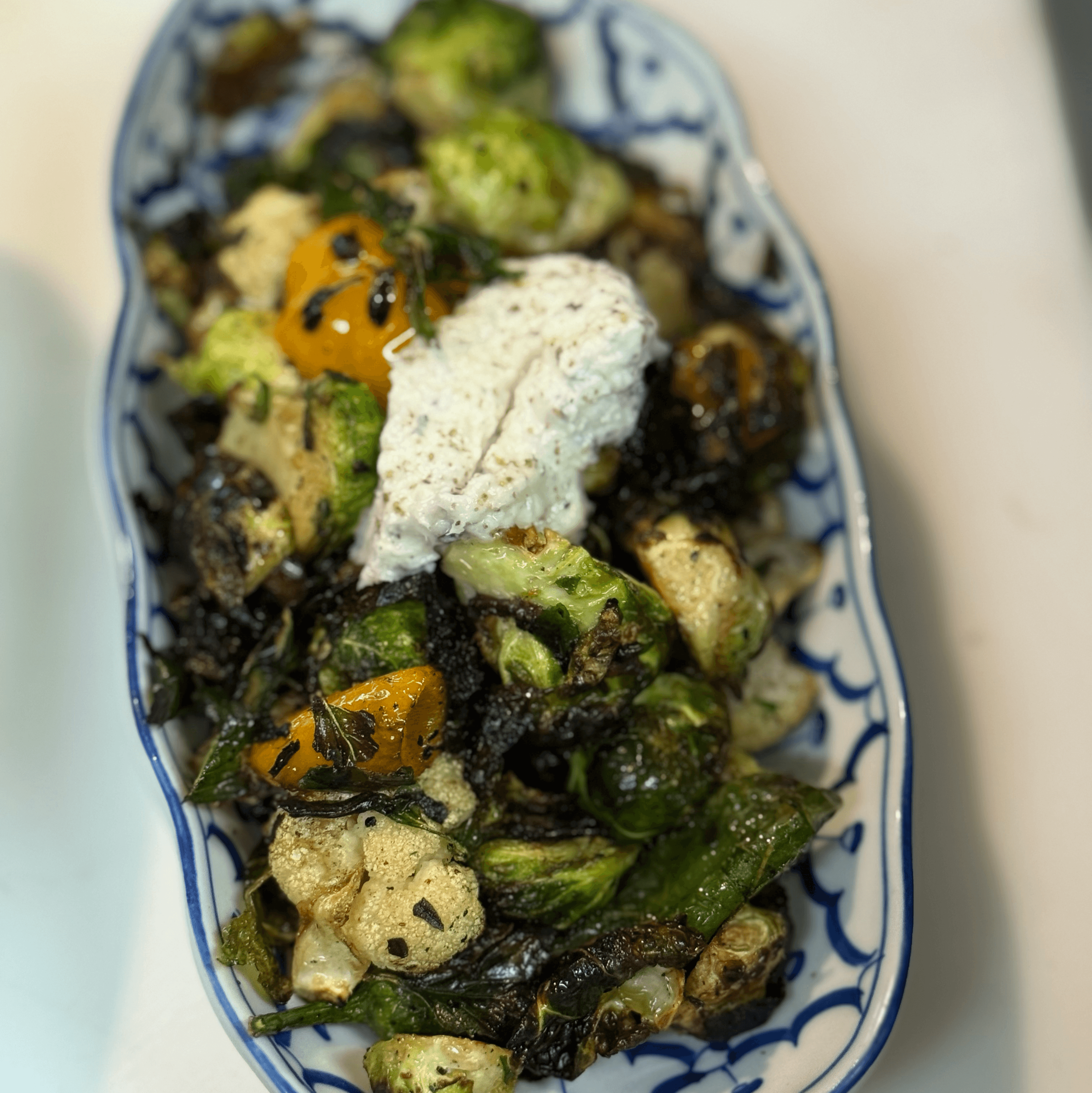 Fried Brusselsprouts.