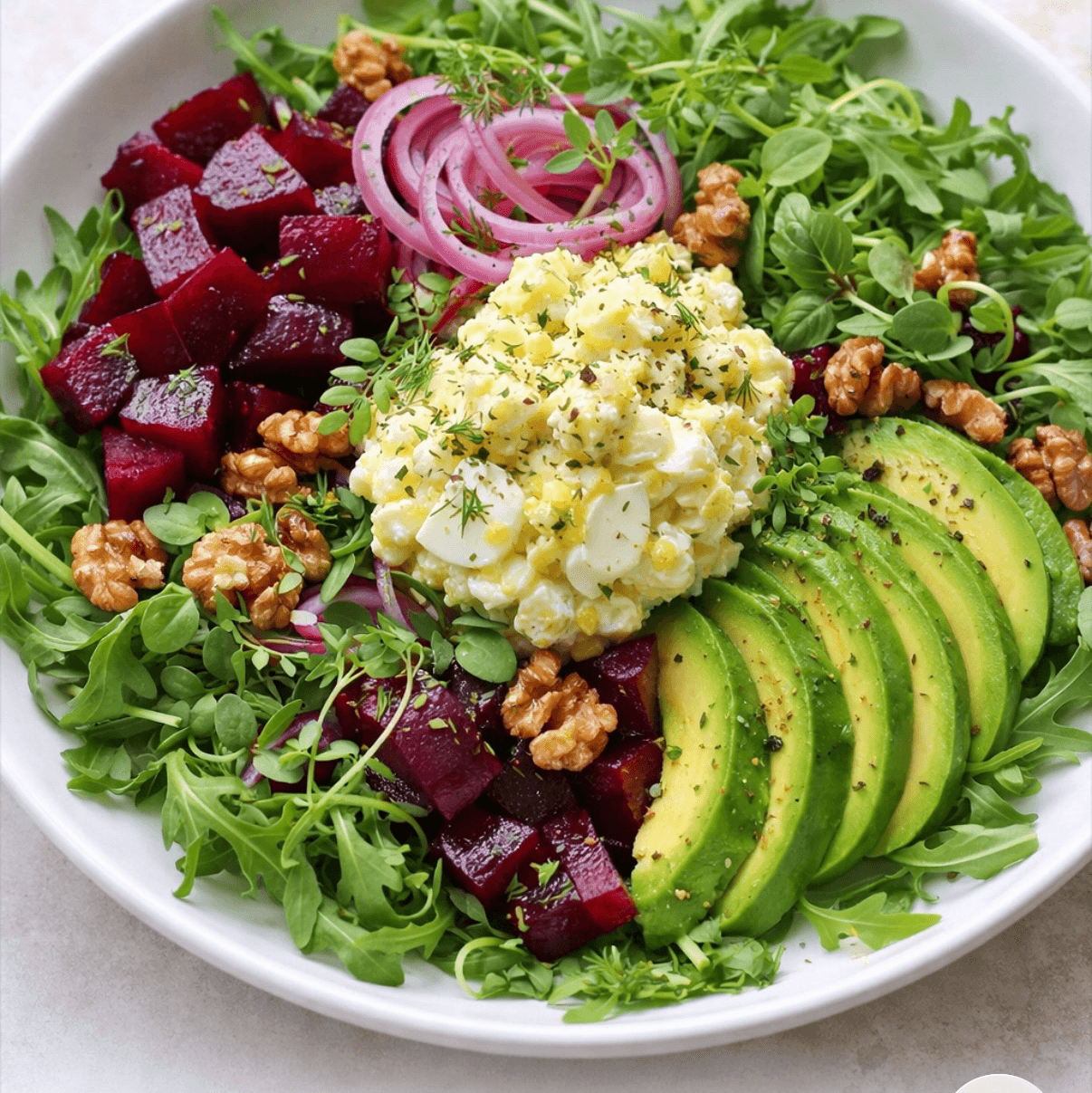 Golden Garden Egg Salad.