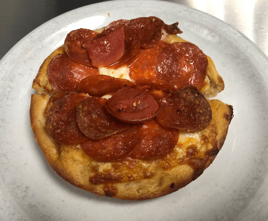 Kids Pepperoni Pizza Meal.
