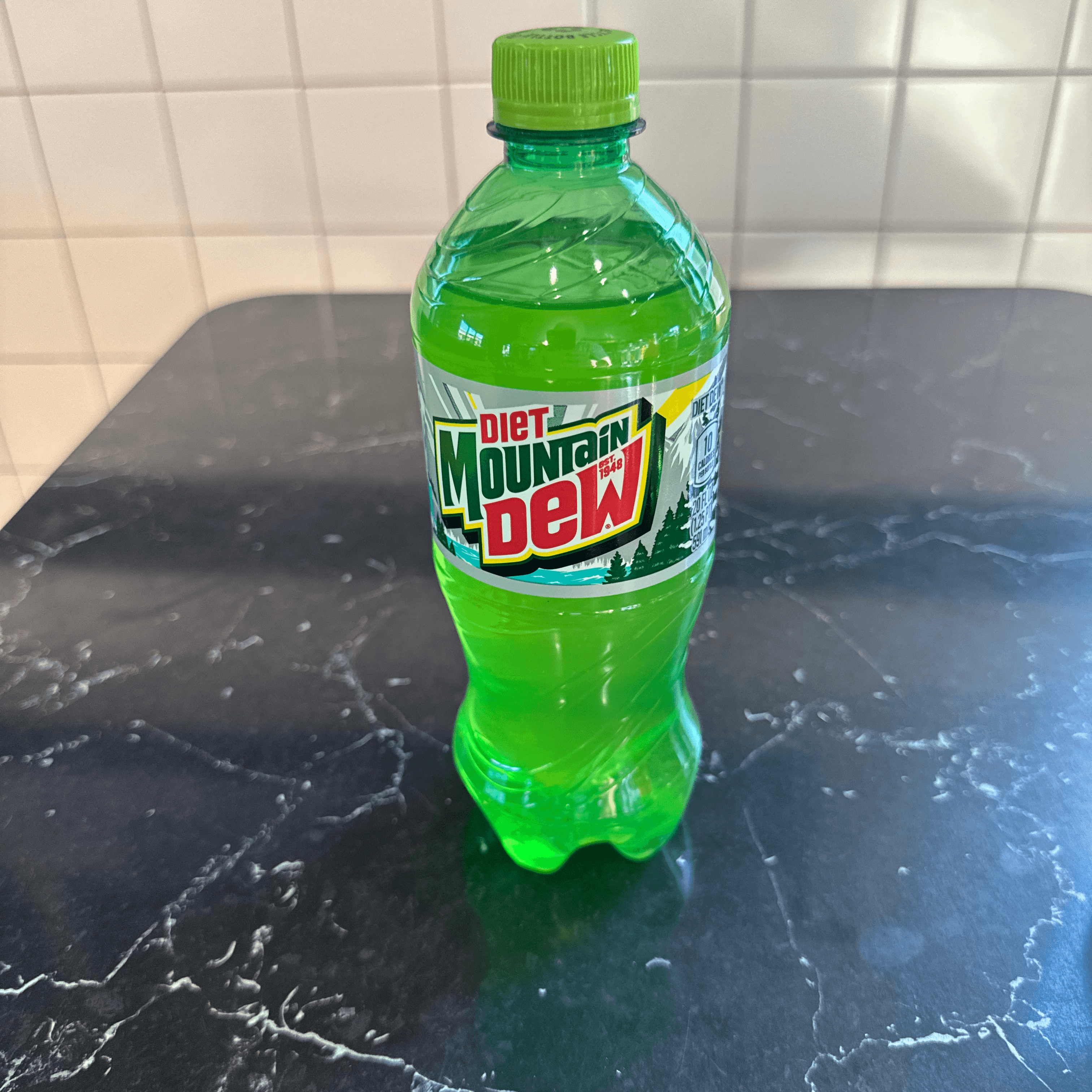 Diet Mountain Dew.