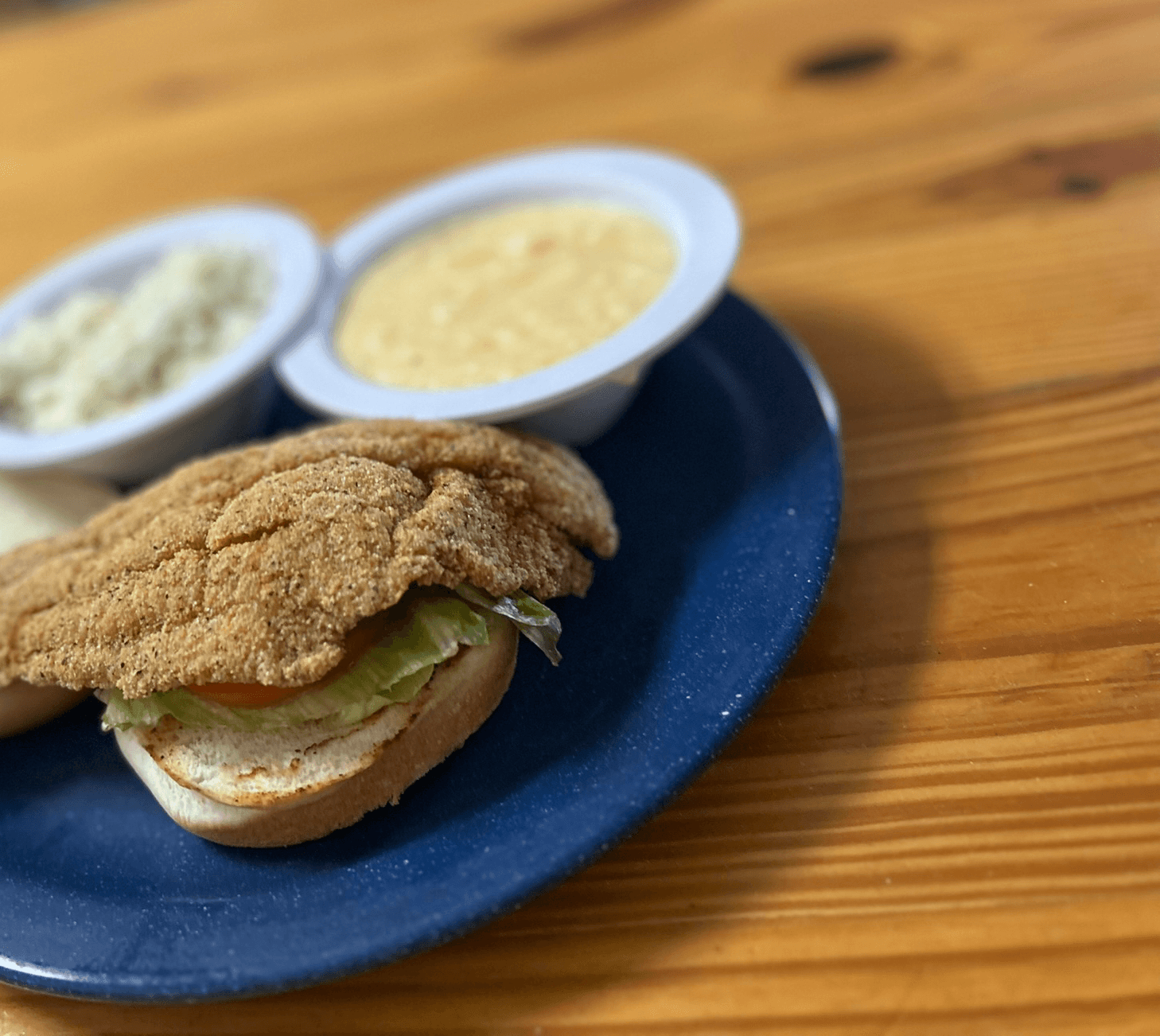 David’s Catfish Sandwich.