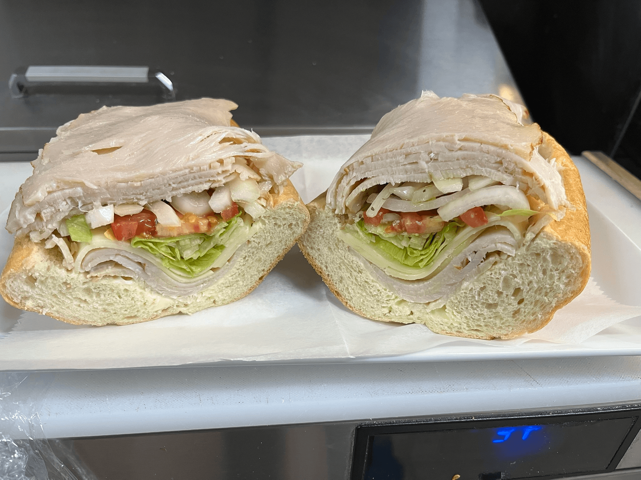 Turkey & Provolone Hoagie.