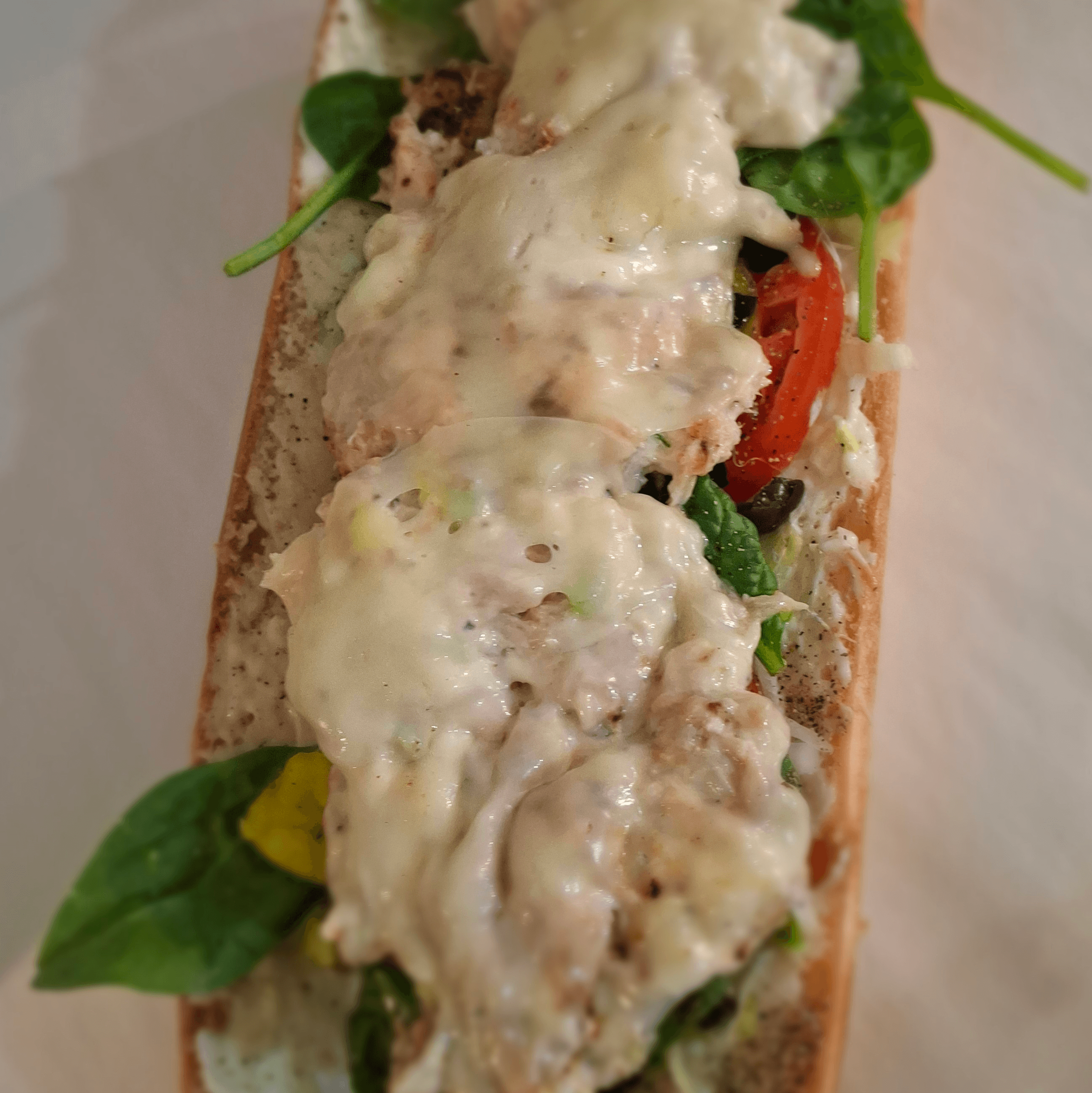 Tuna Melt Ex. Lg (16In).