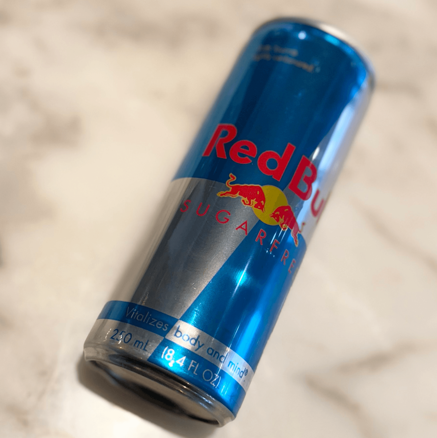Red Bull Sugar Free.