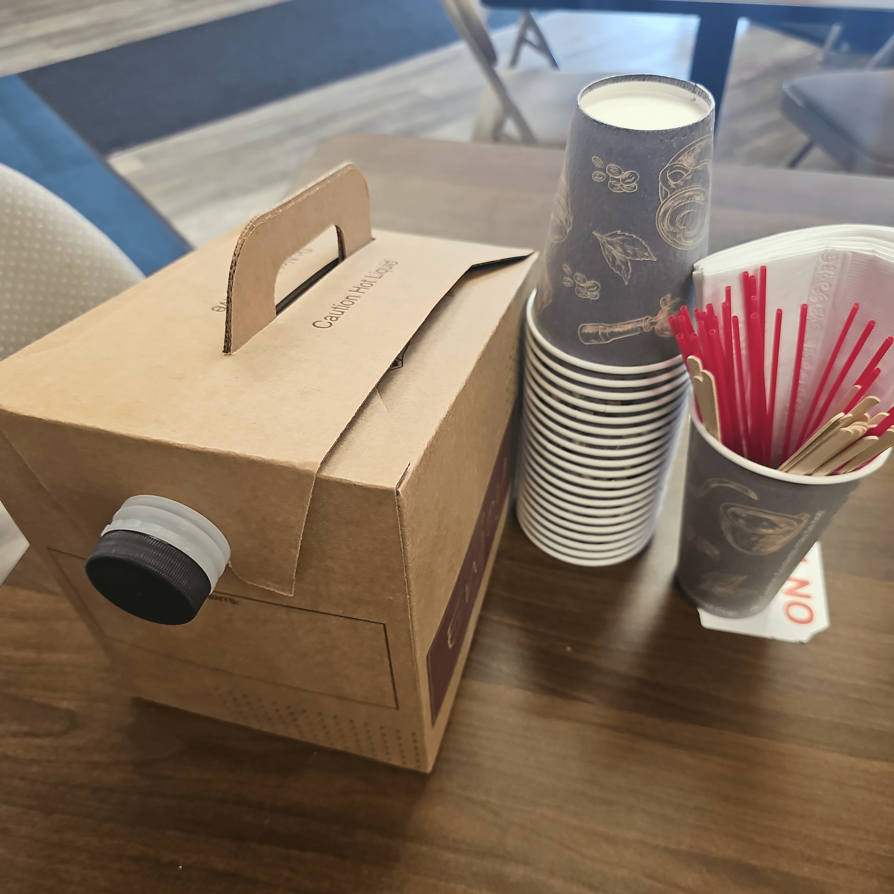 Boxed HOT CHOCOLATE (serves 10 to 15).