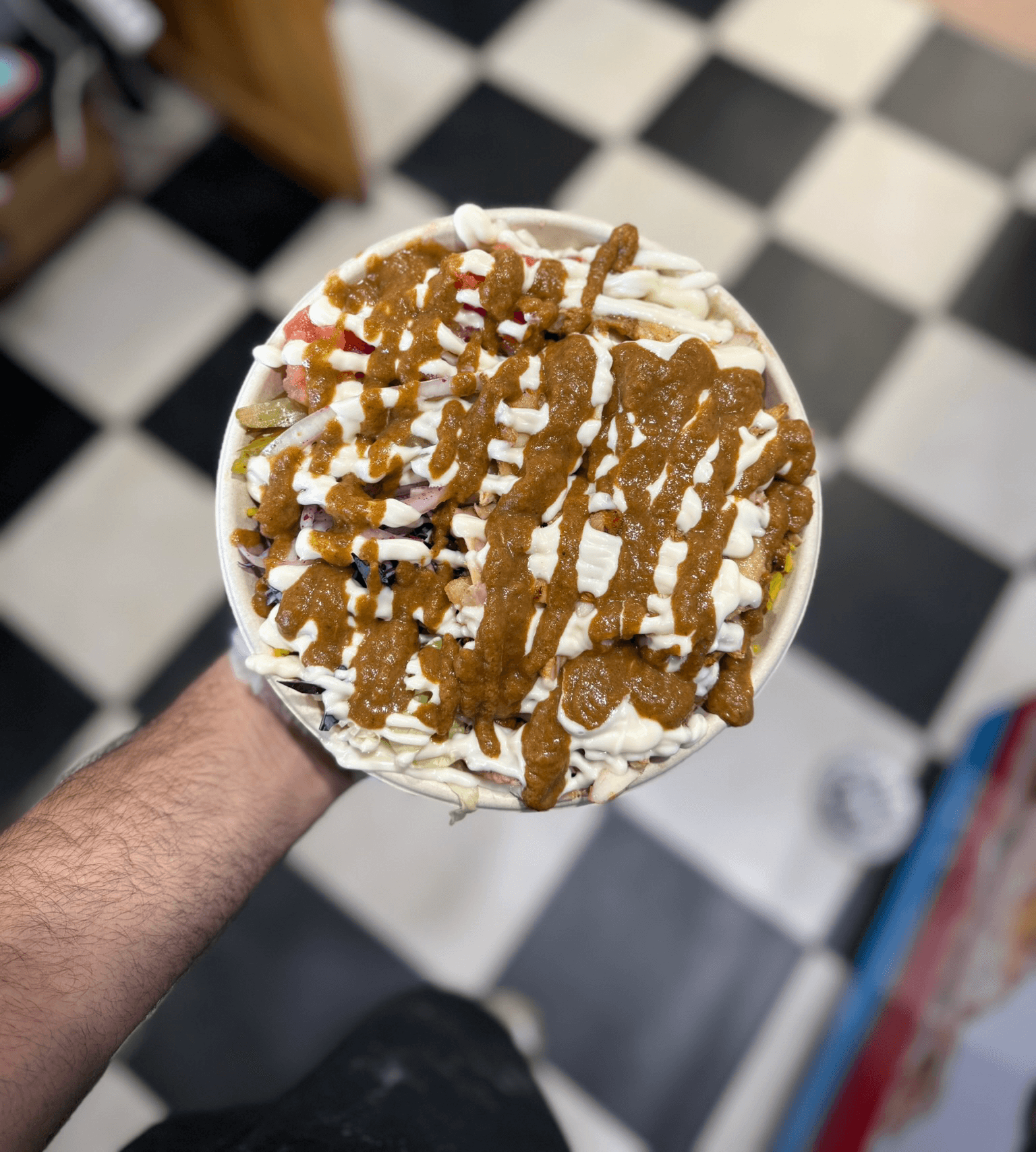 Butter Chicken Shawarma Bowl.