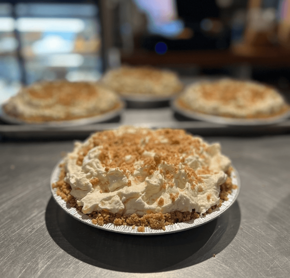 PINEAPPLE CREAM PIE (thanksgiving).