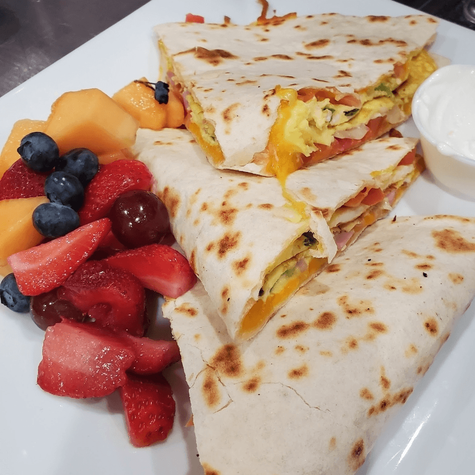 Tex Mex Quesadilla.