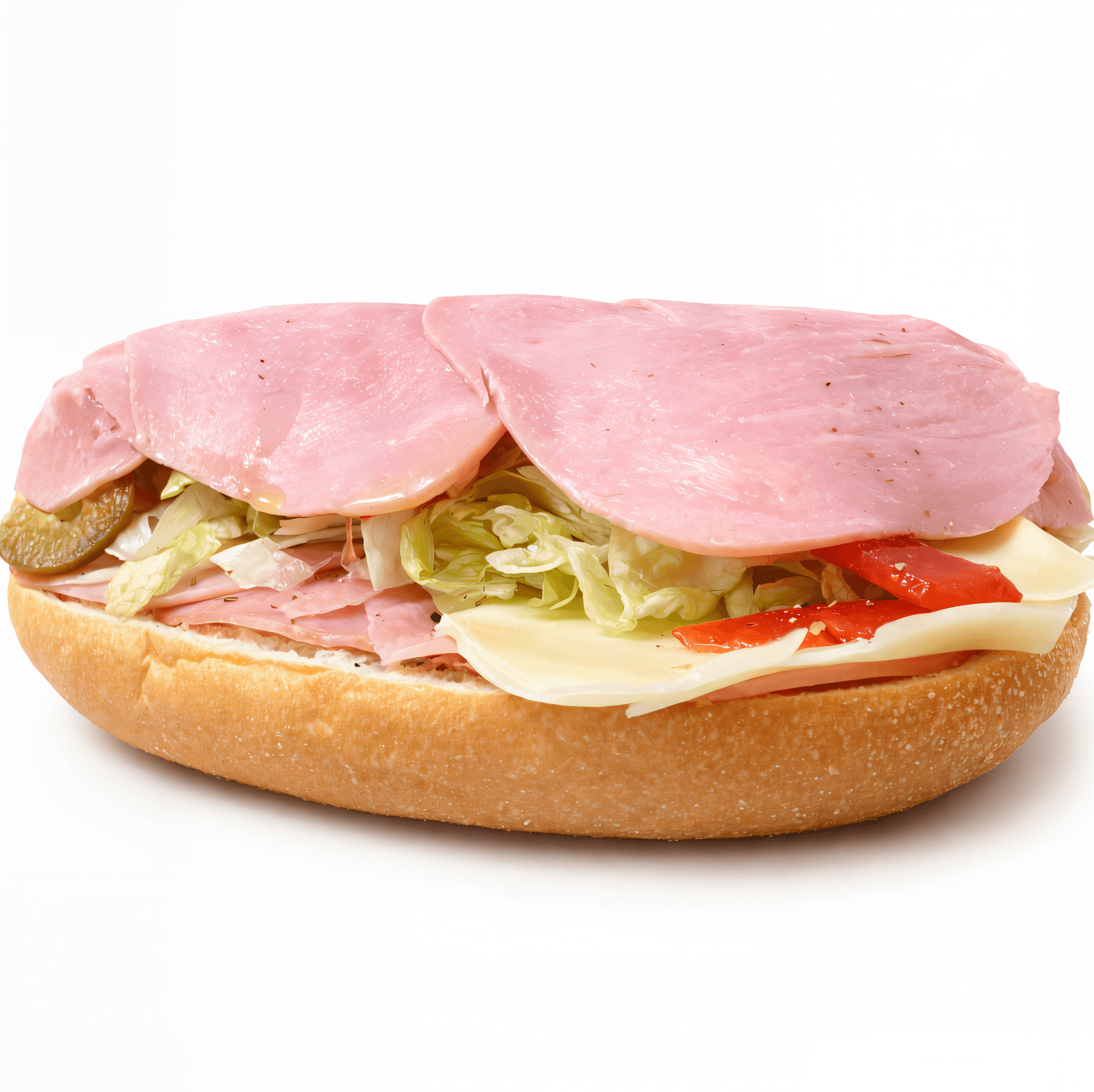 Ham & American Cheese Hoagie.