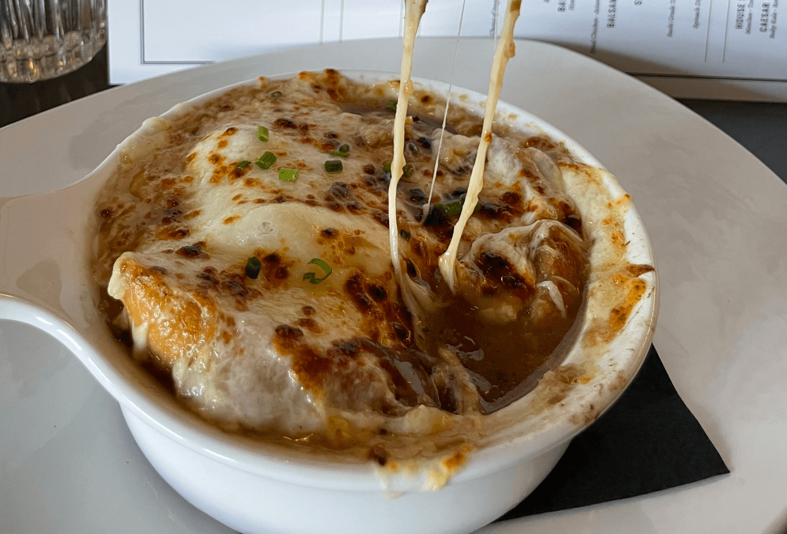French Onion Soup.