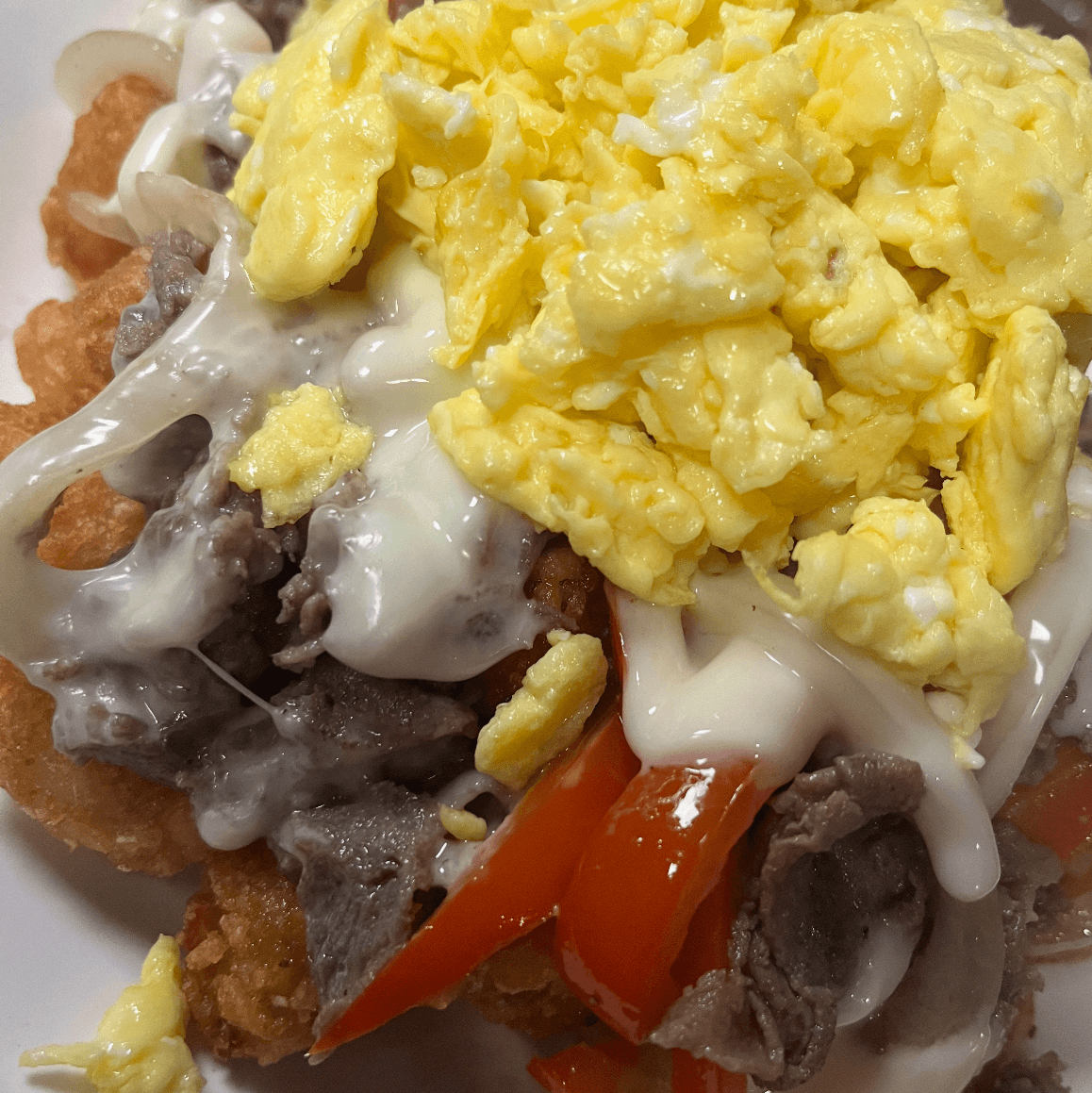 Cheesesteak Skillet.