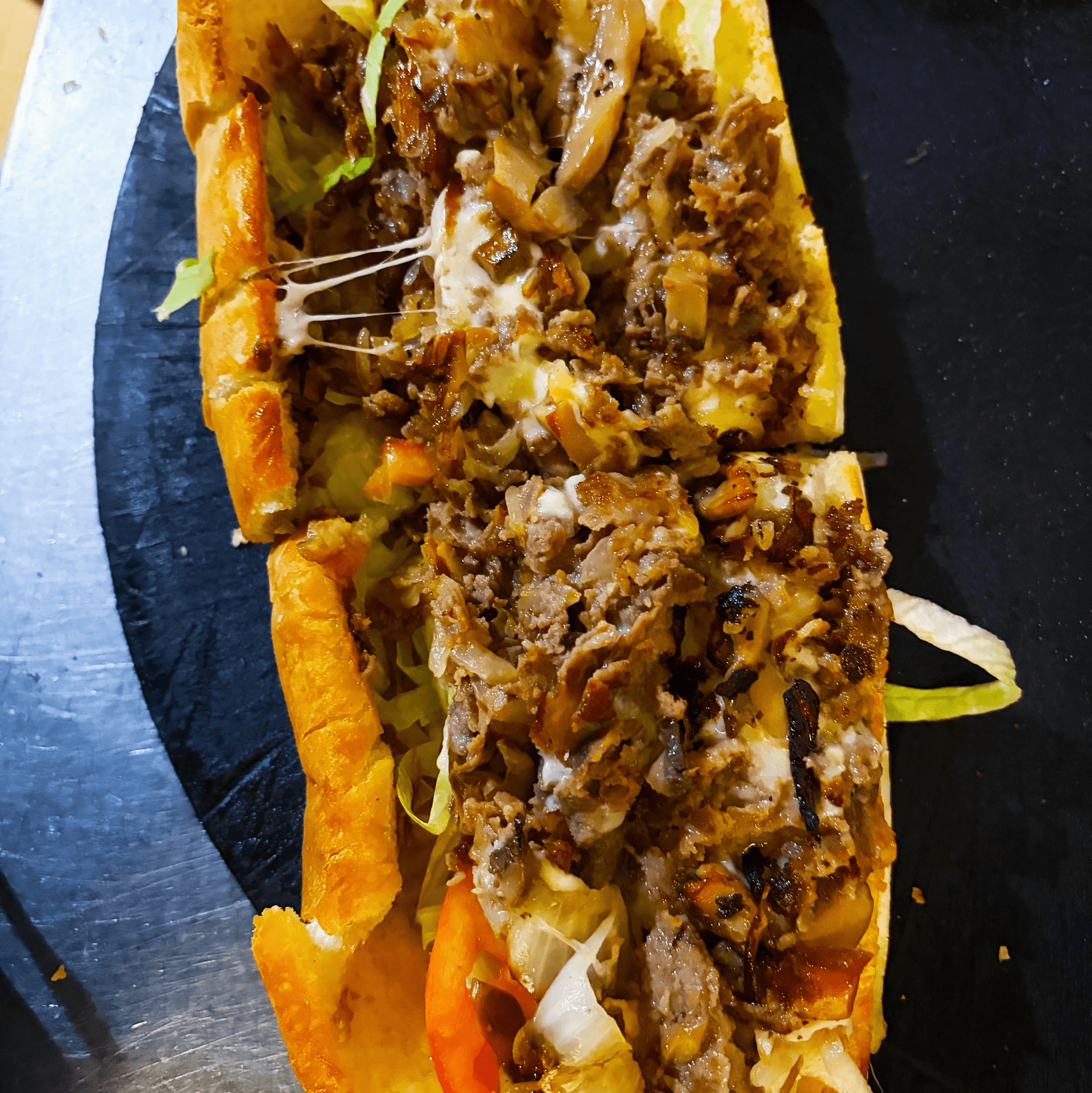 Philly Style Steak & Cheese Sub 8" (Regular).