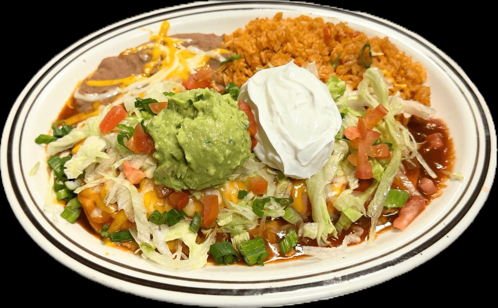 64. Juan Colorado's Deluxe Burrito.