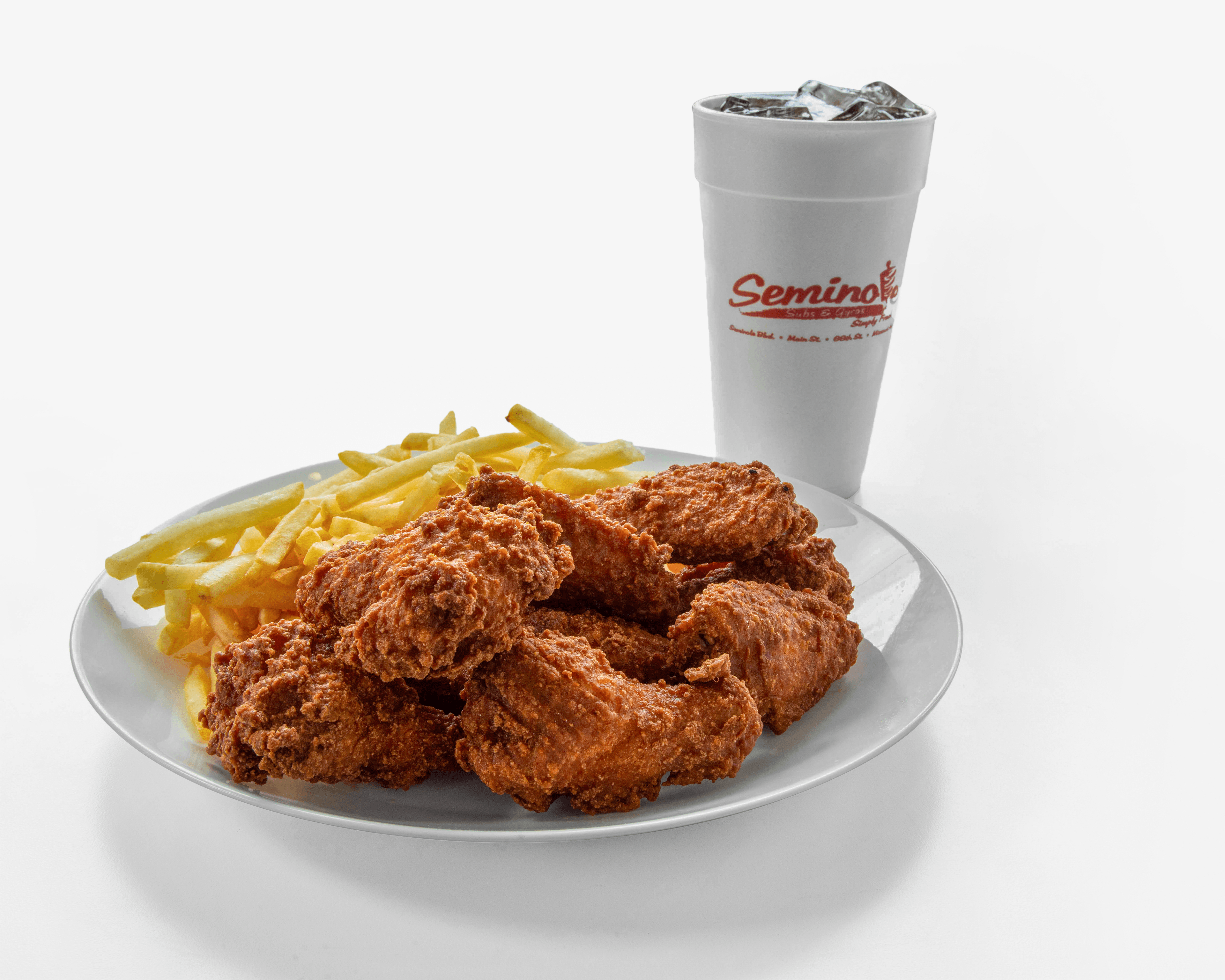 Spicy Breaded Chicken Wings.