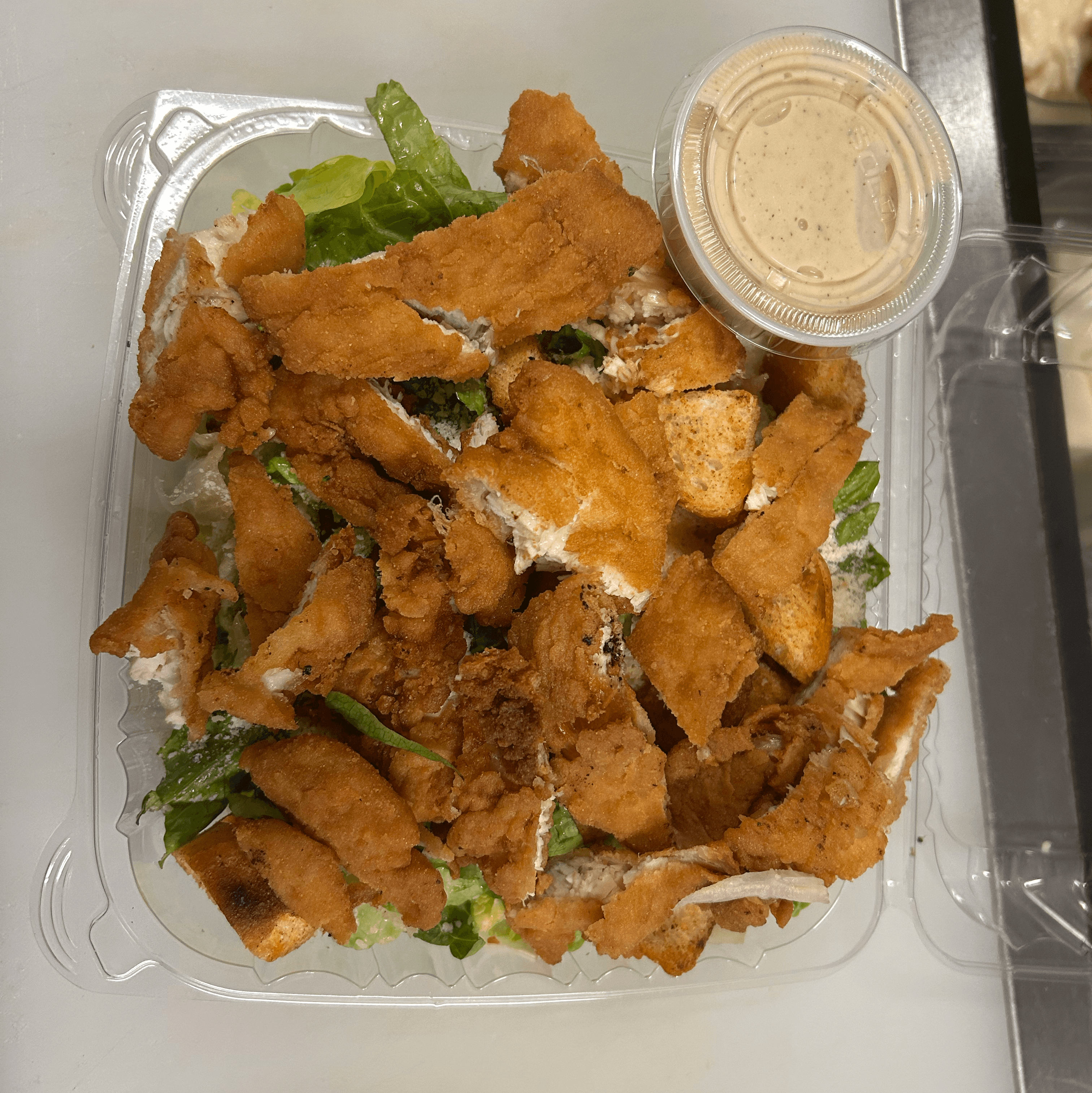 Crispy Chicken Salad.