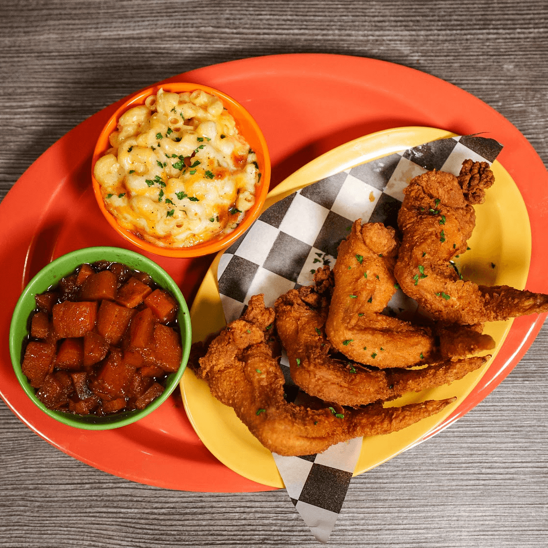 Fried Chicken Wings.