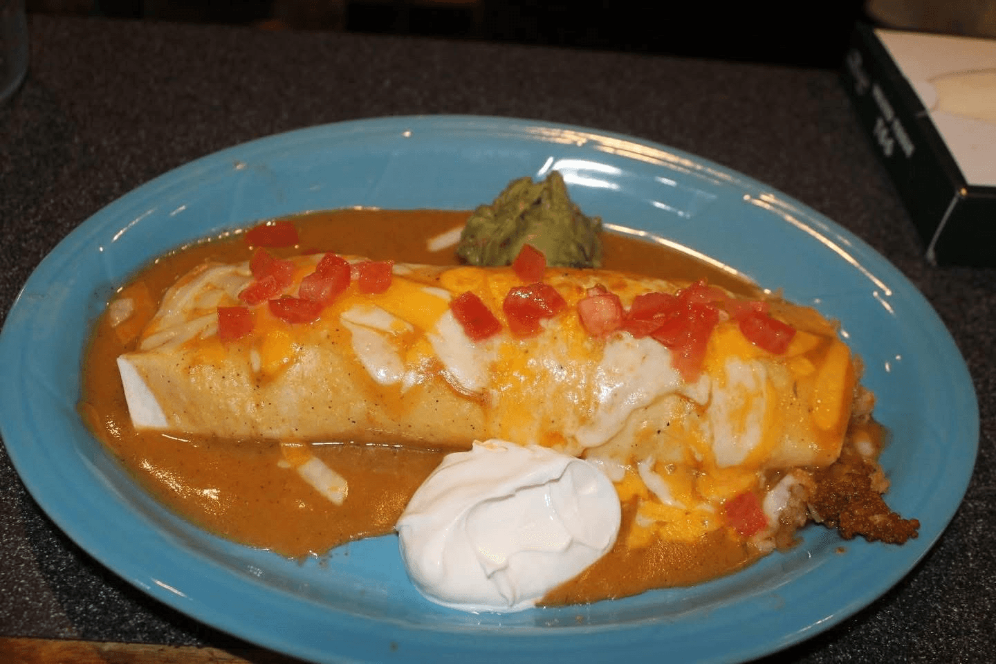 El Nopal Burrito.