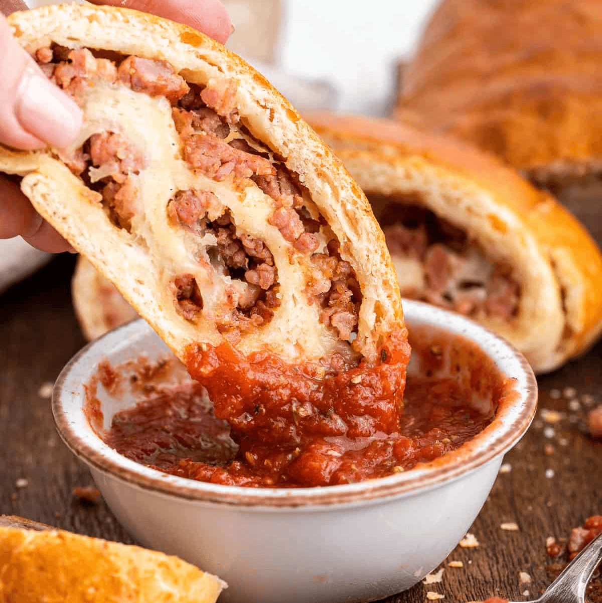 3rd Lil' Piggy Stromboli.