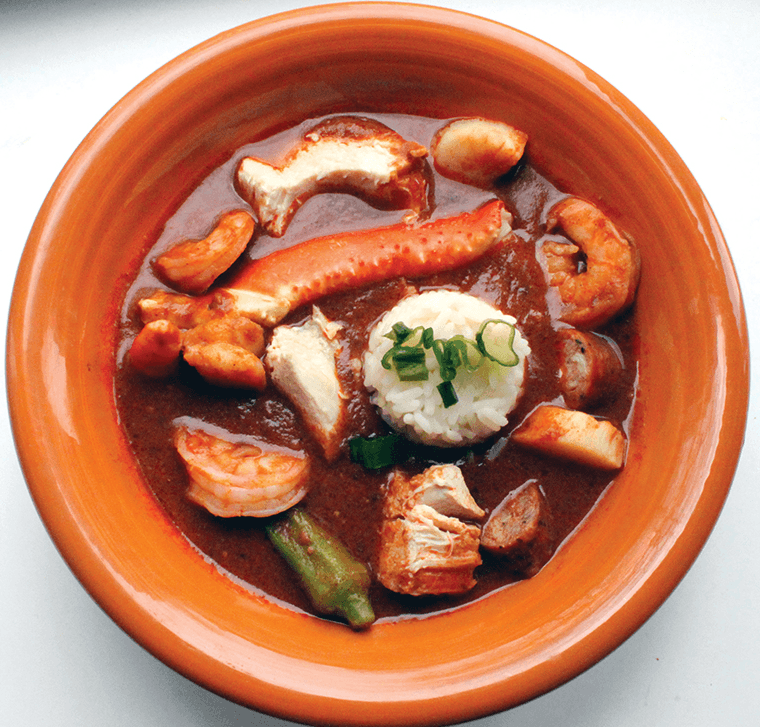 Nita's Signature Gumbo.