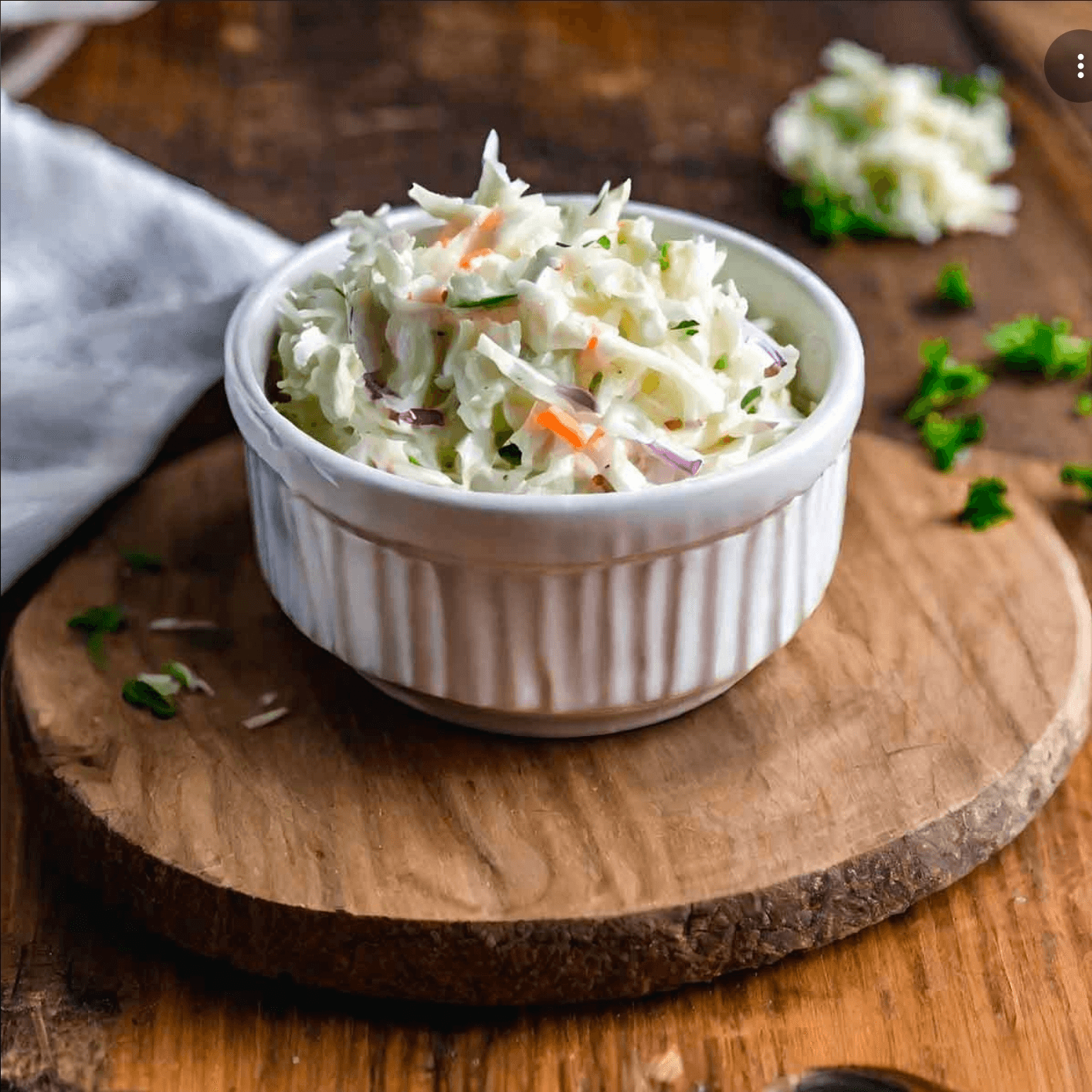 72. Coleslaw.