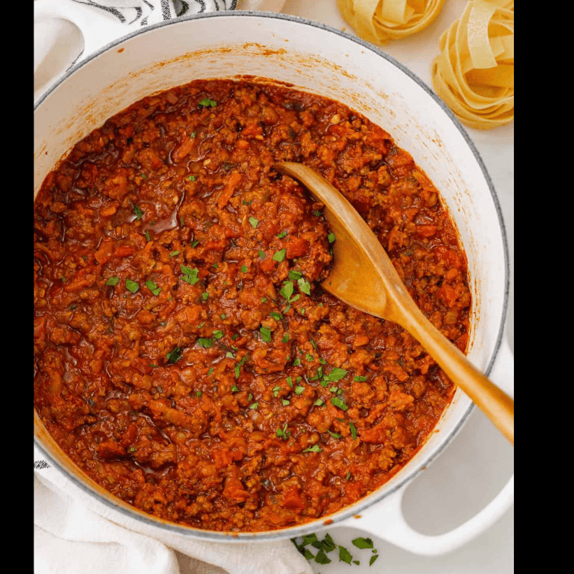 Bolognese Sauce.