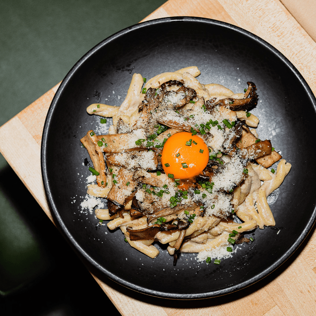 Strozzapreti & Mushrooms.