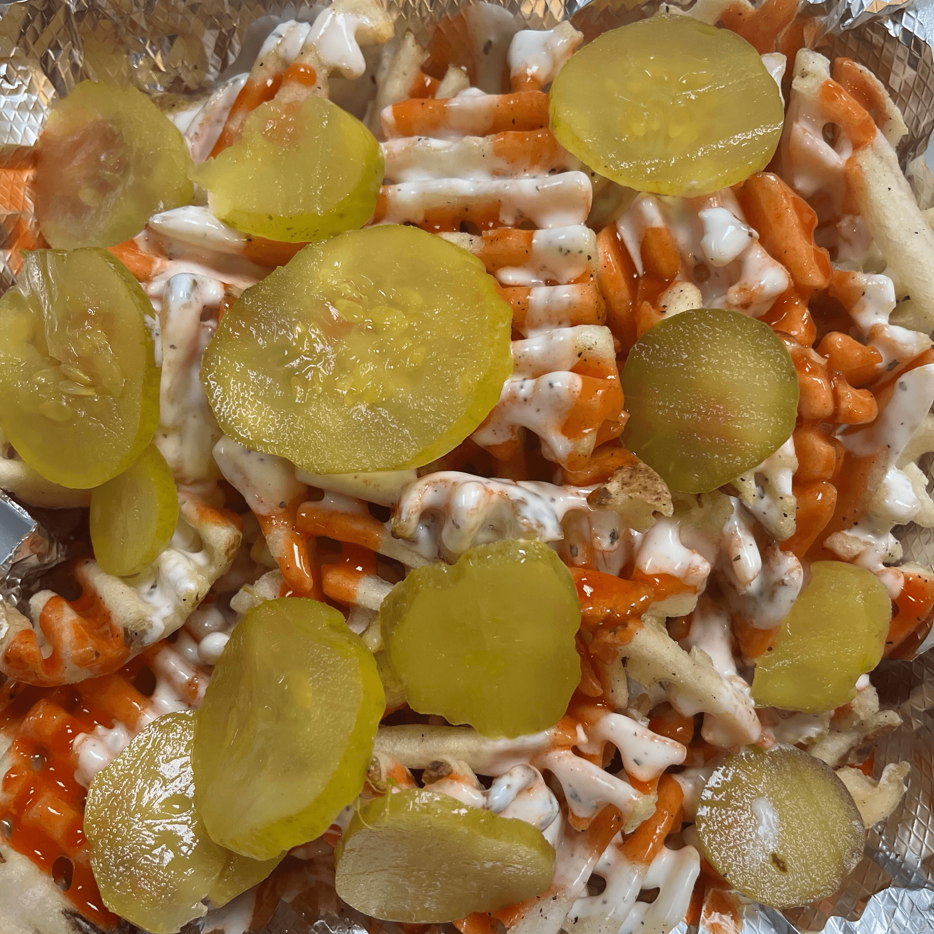 Buffalo Hot Fries.