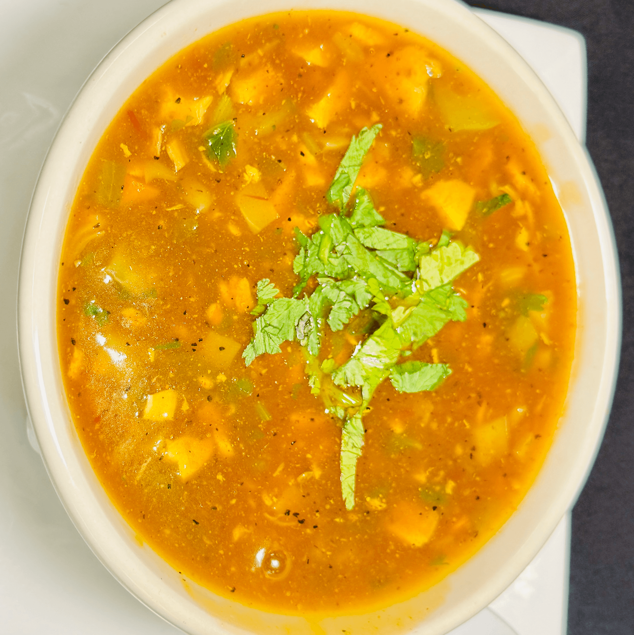 Hot & Sour Soup (Vegetable).