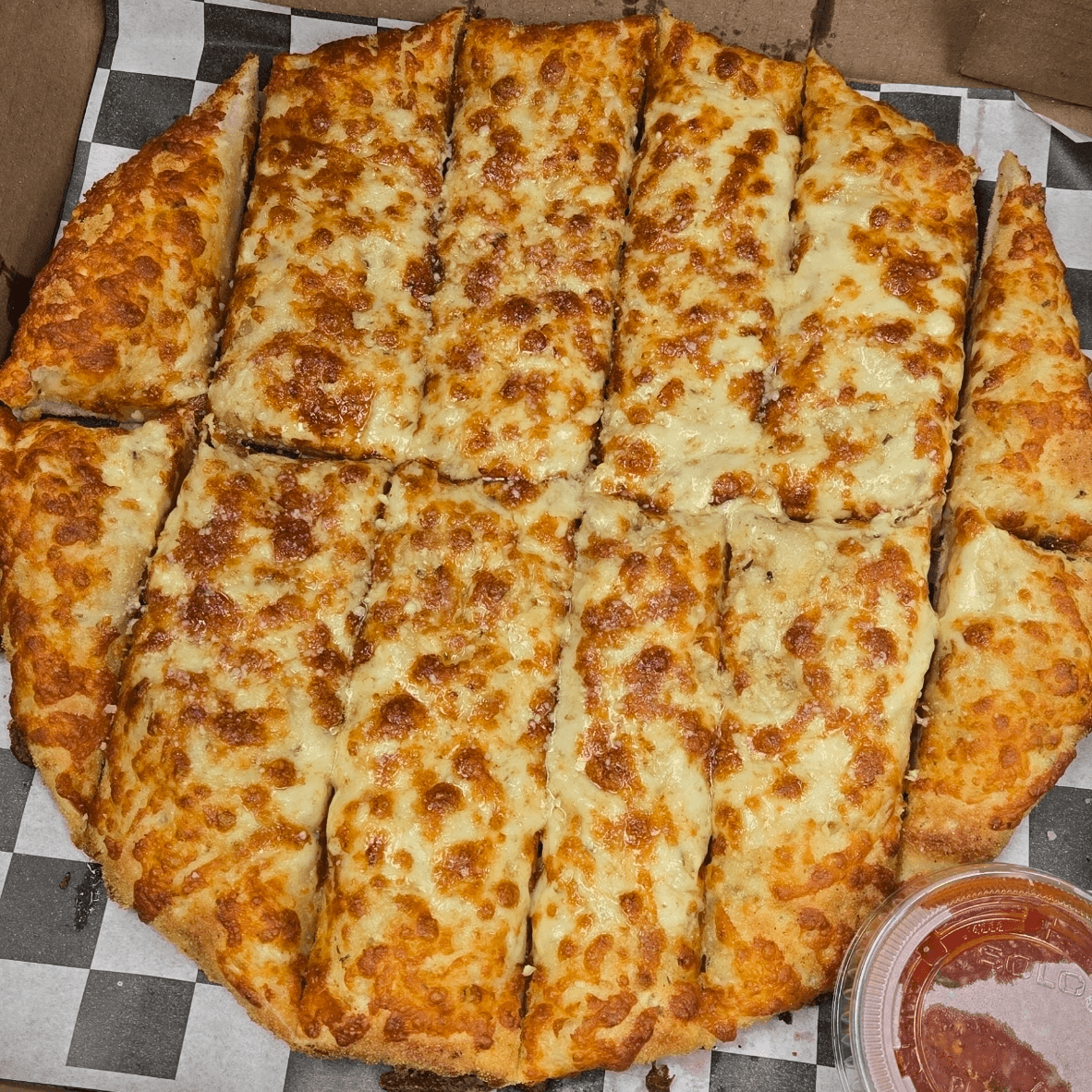 Cheesy Bread.