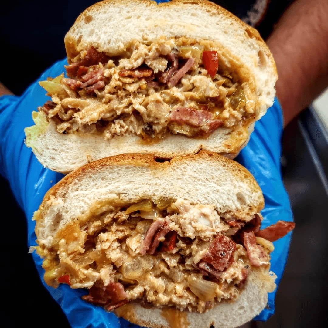 Chicken Cheese Steak Sub.