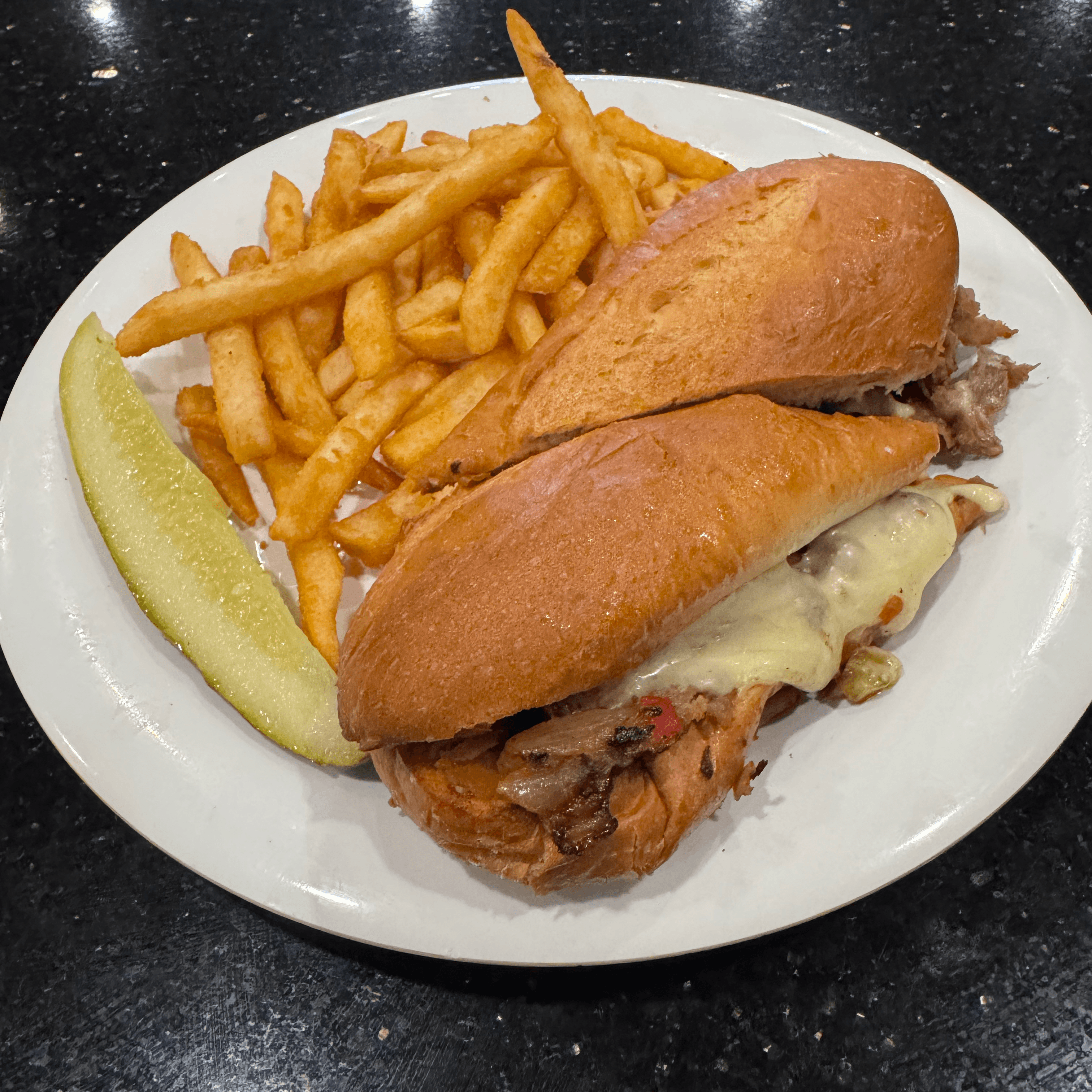 Philly Cheesesteak Sandwich.