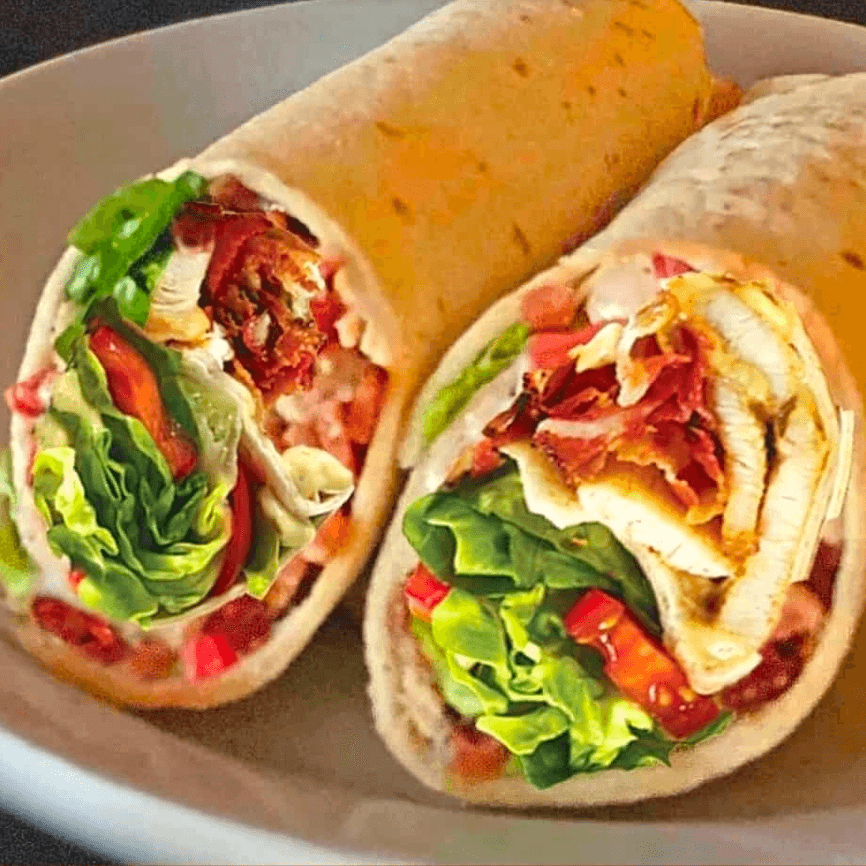 33. Chicken Bacon Ranch Wrap.