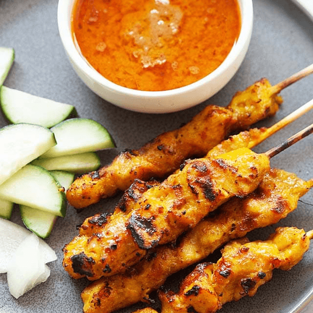 Chicken Satay 4.