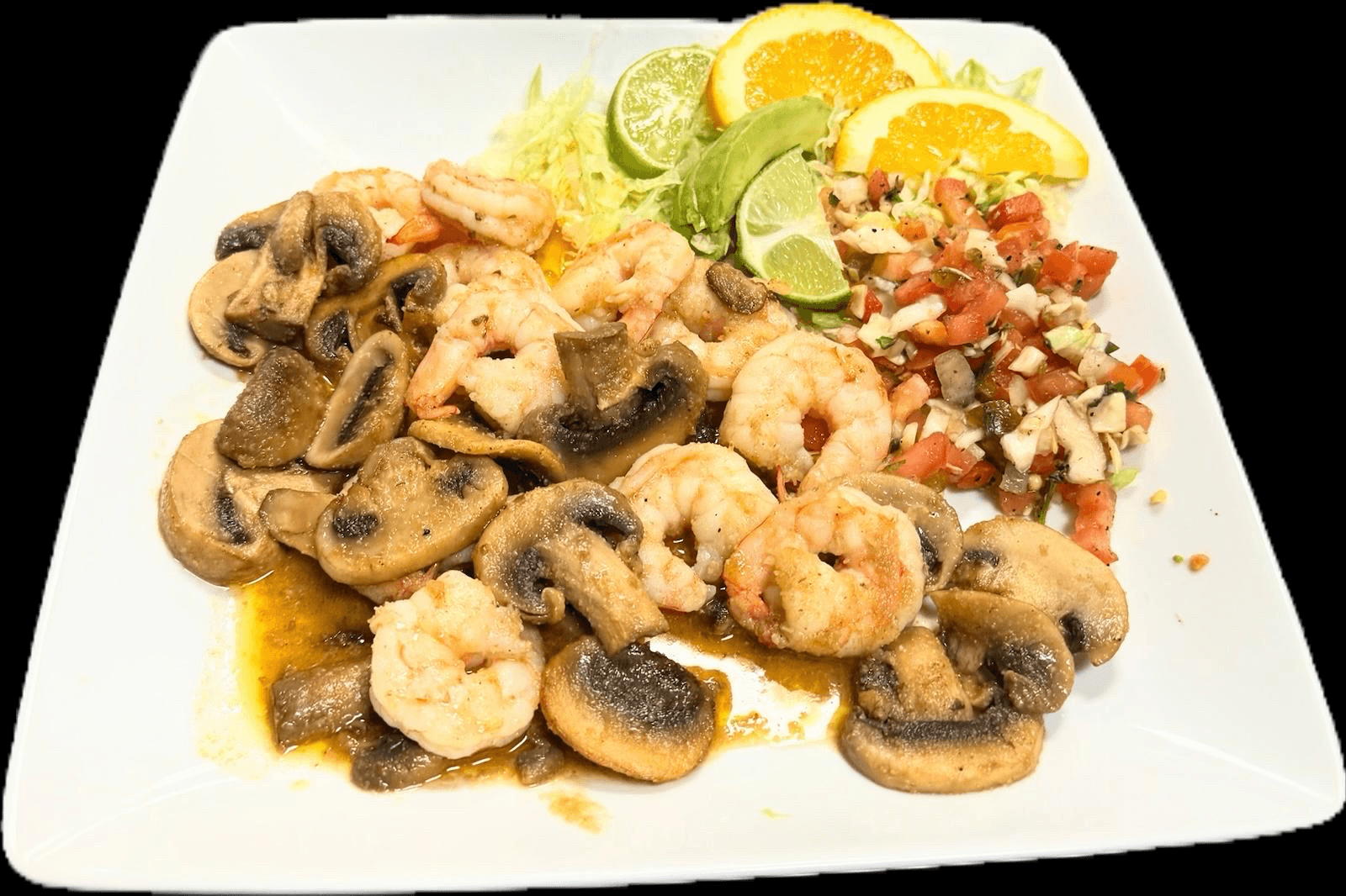 Camarones Al Mojo De Ajo.