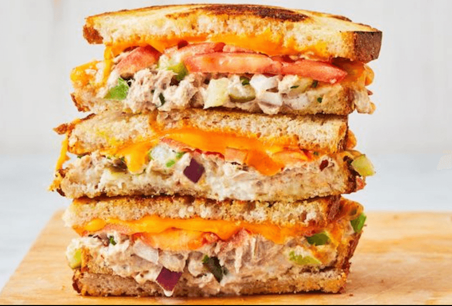 Spicy Tuna Melt Panini.