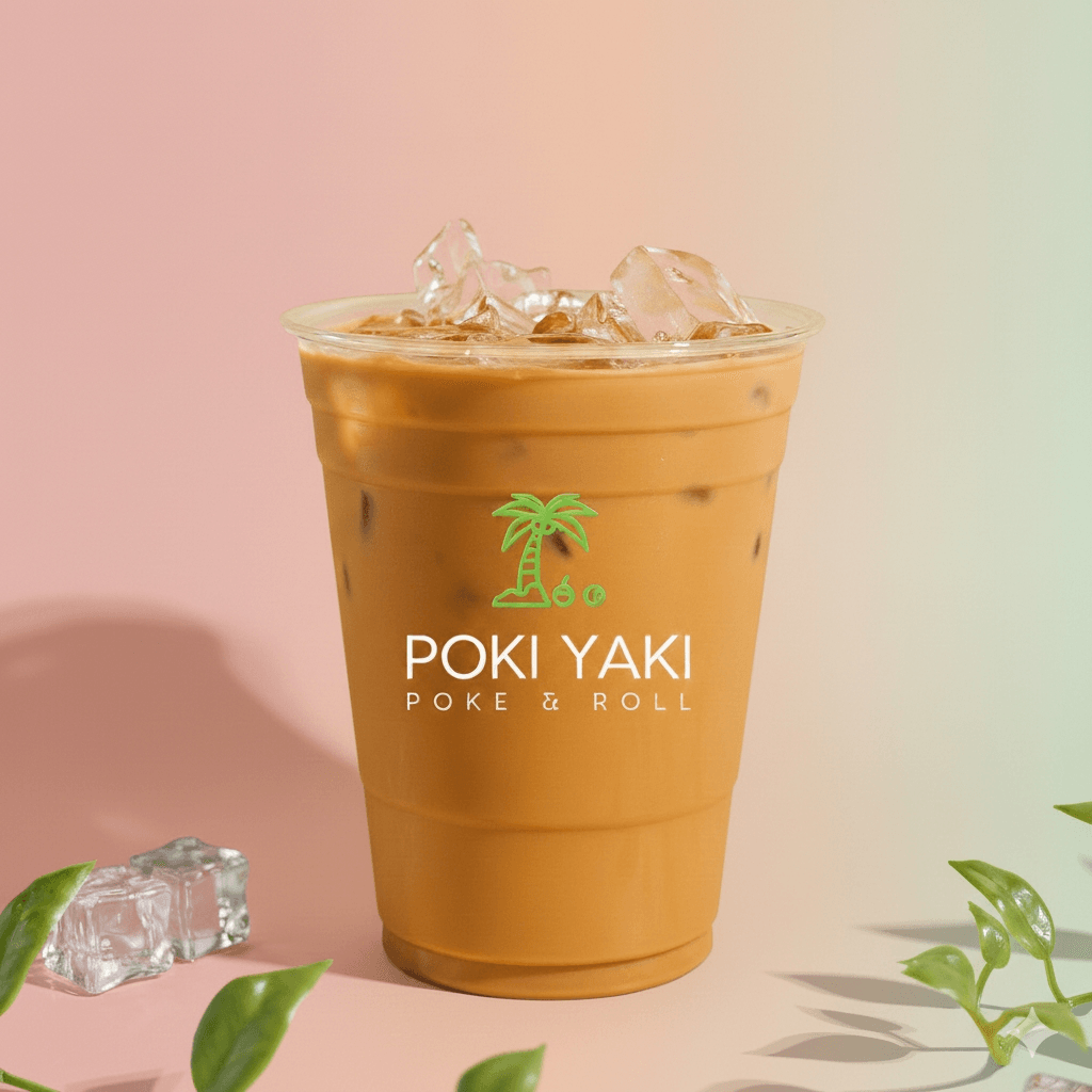 Iced Hazelnut Latte Coffee (M).