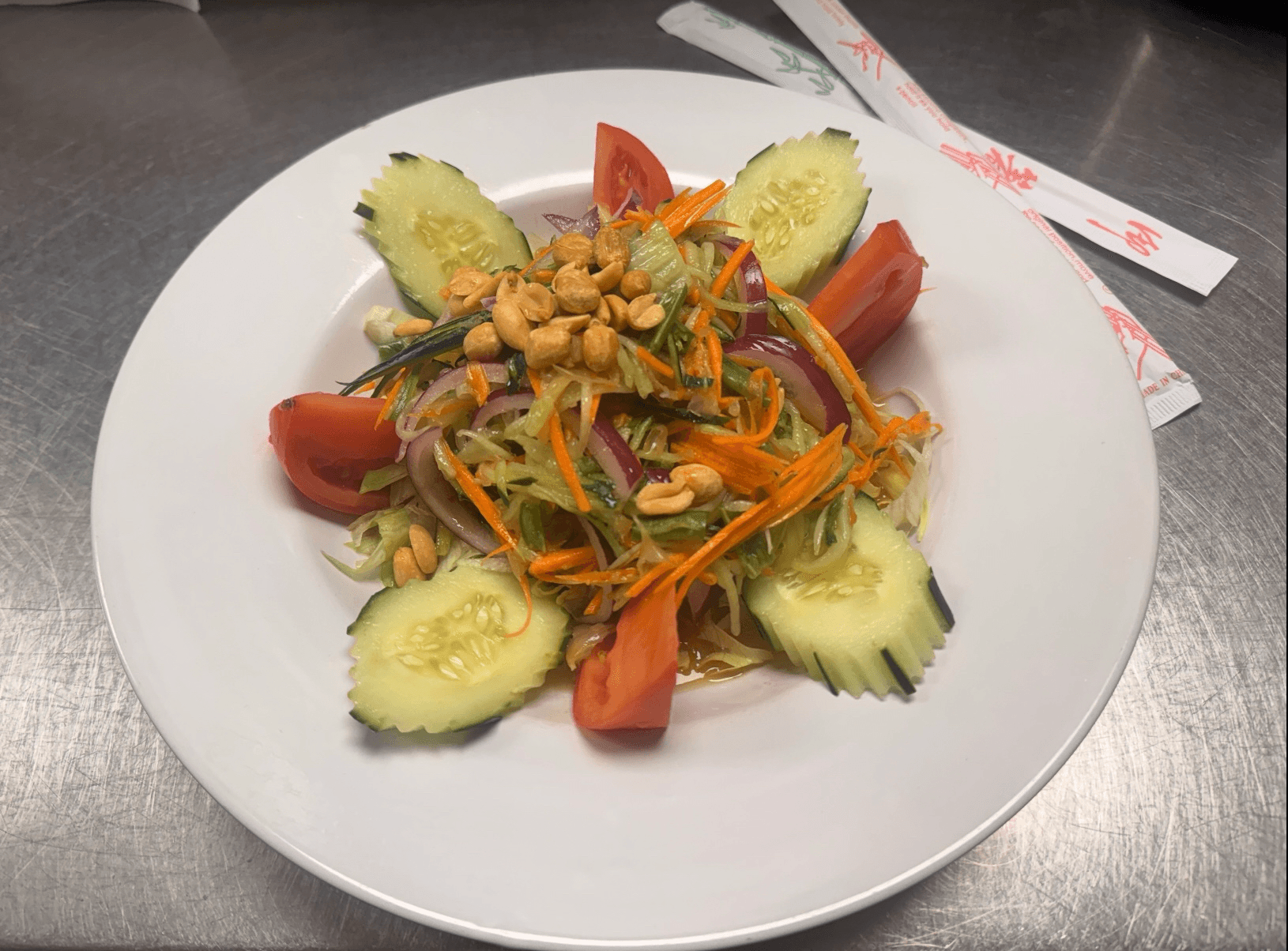 Thai Cucumber Salad.
