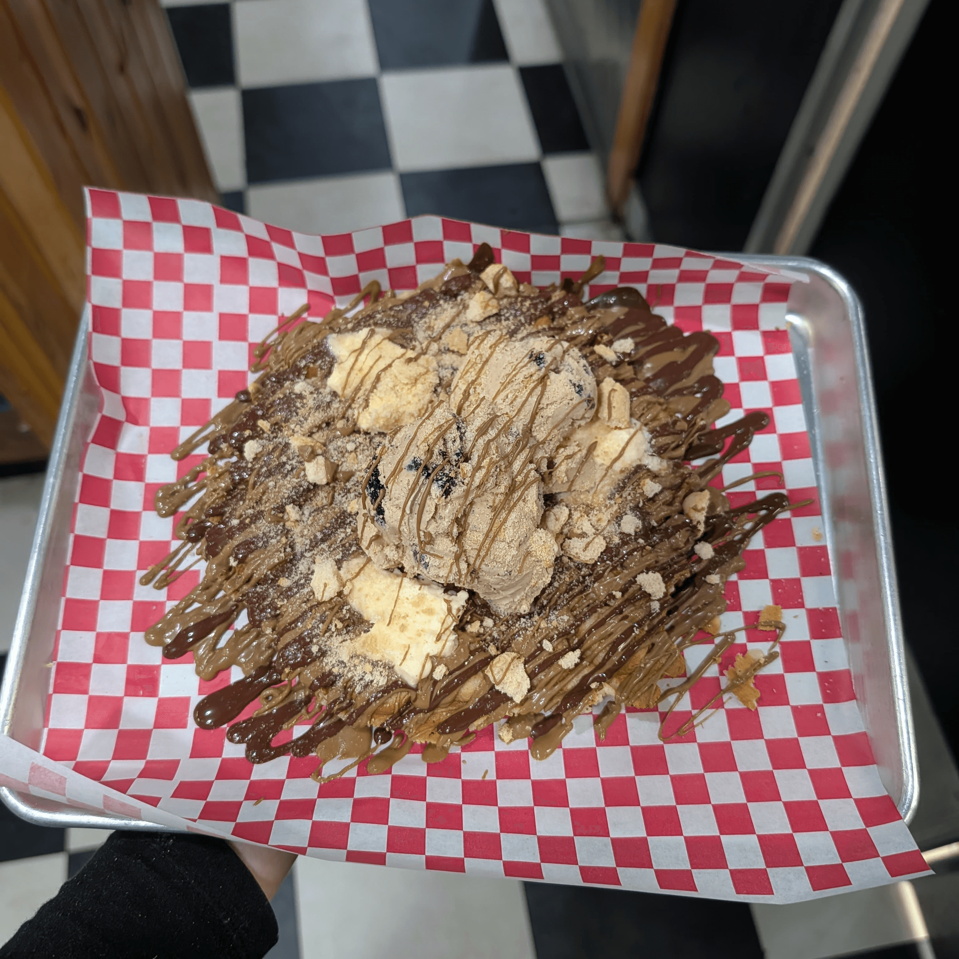 Tiramisu Bubble Waffle.