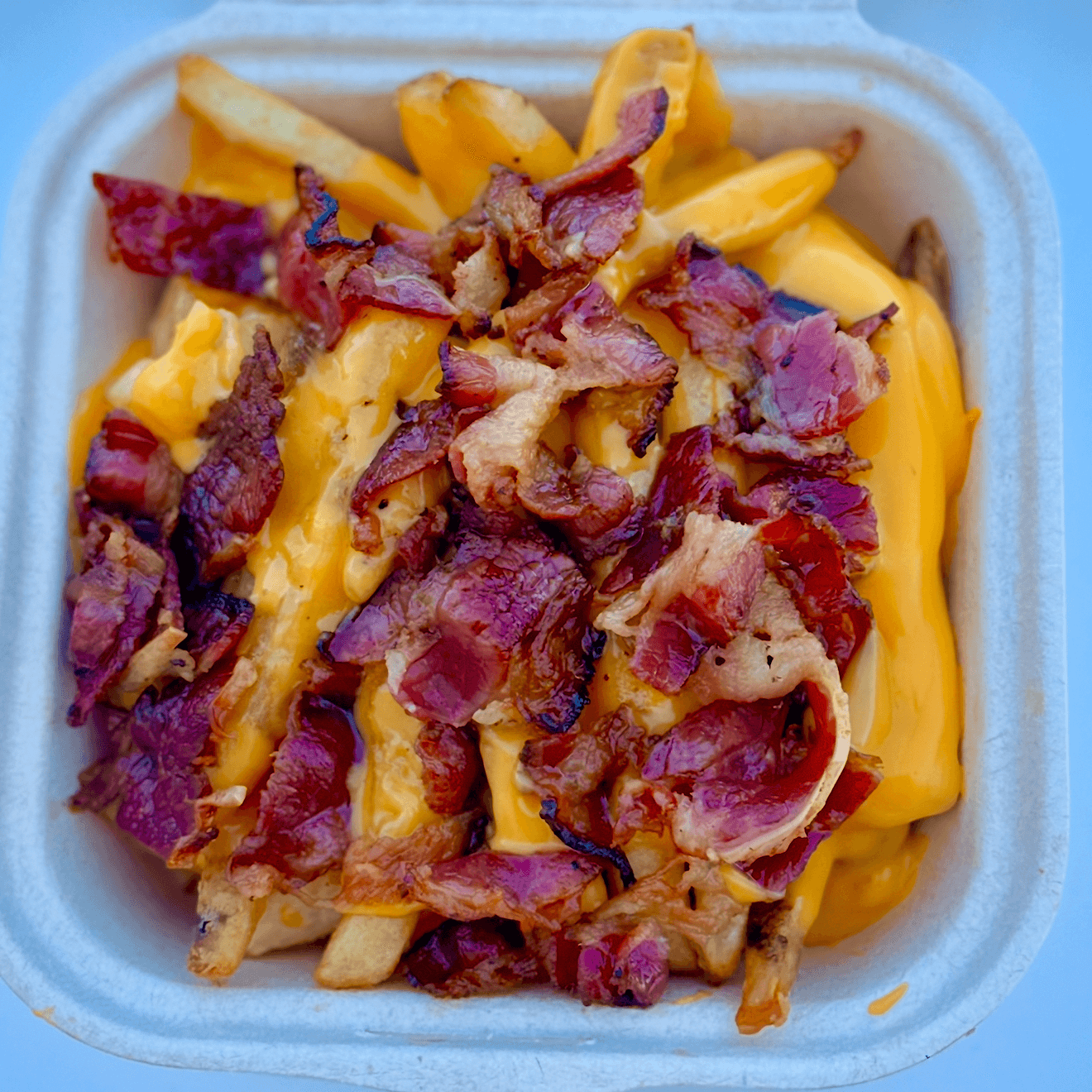 Bacon Cheese Fries.